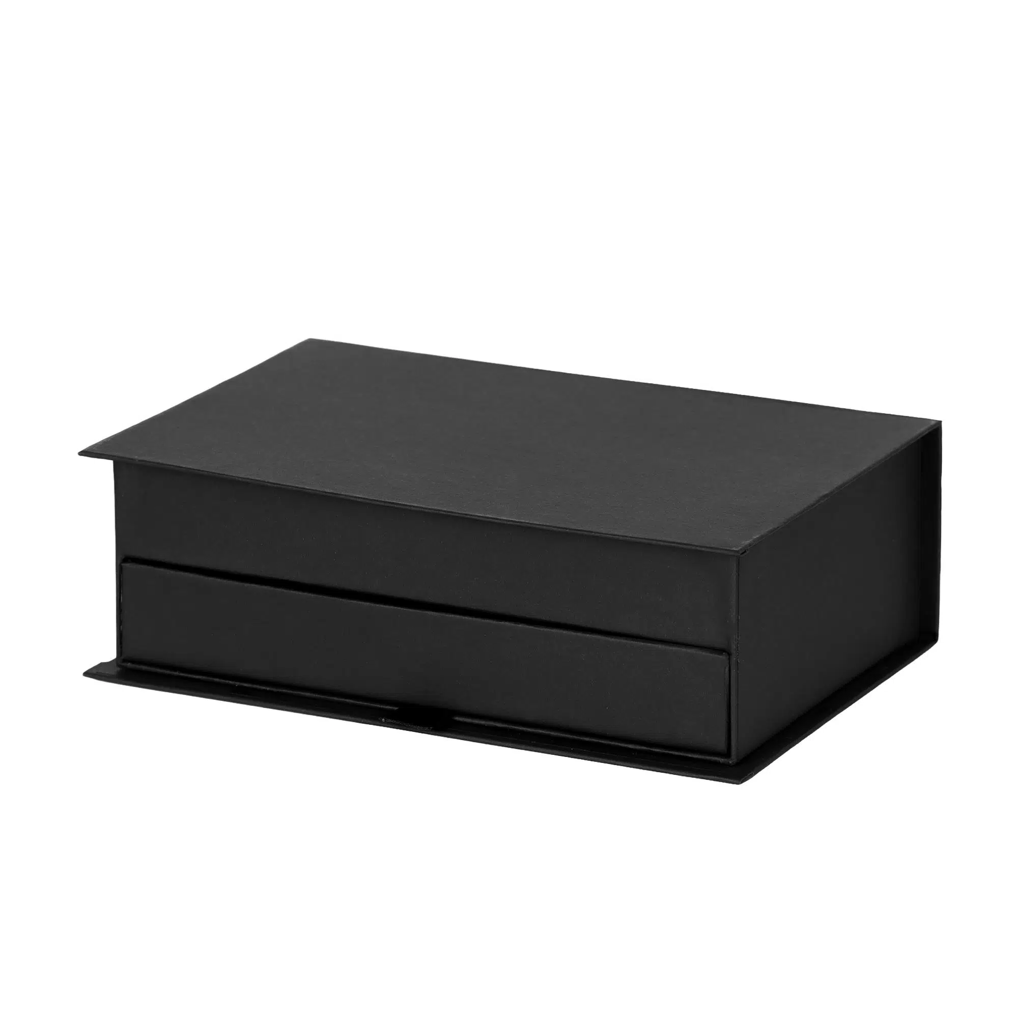 2 Katlı Çekmece Mukavva Kutu (Siyah)