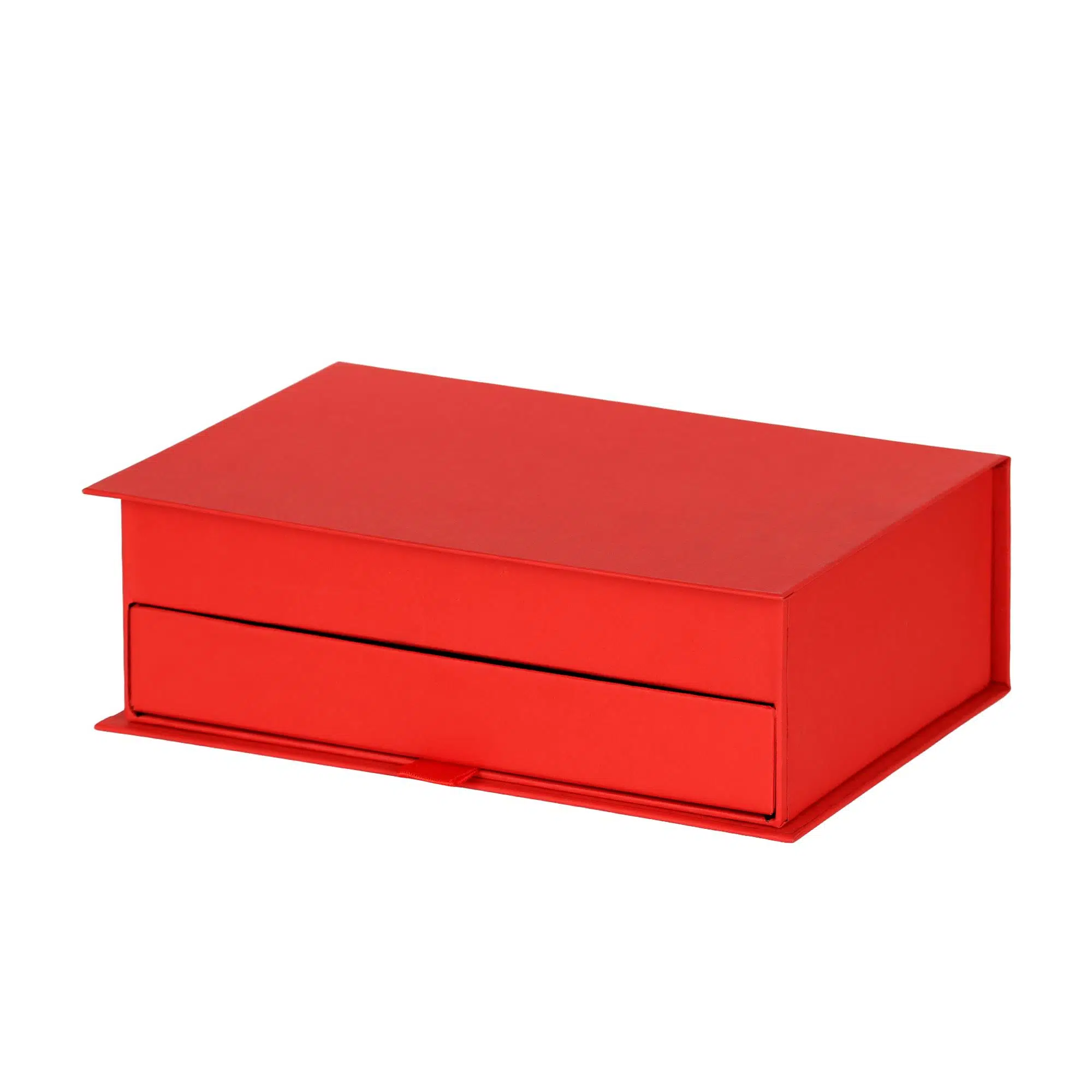 2 Katlı Çekmeceli Mukavva Kutu (Kırmızı)