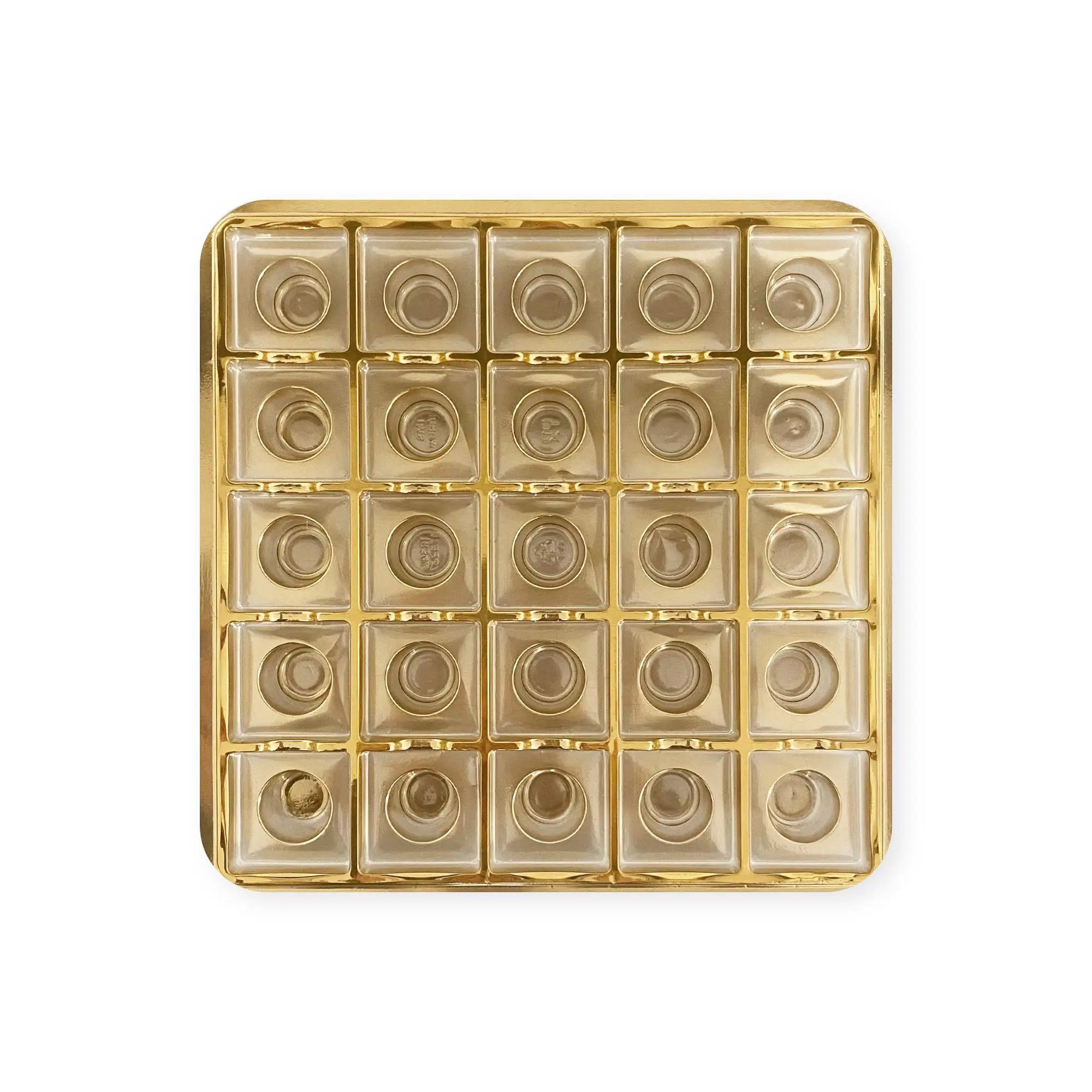 25 Bölmeli Special Gold Seperatör 21,5x21,5x2,7 cm - 50 Adet