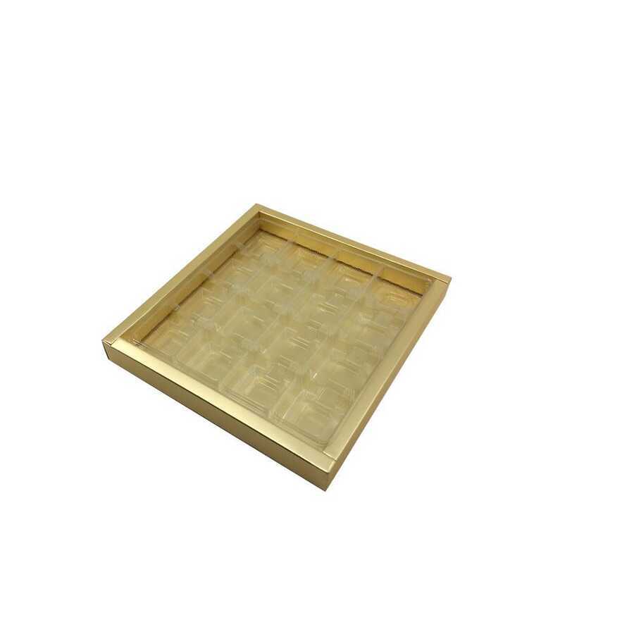 Asetat Kapaklı Seperatörlü Gold Kutu 500 gr - 20 Adet