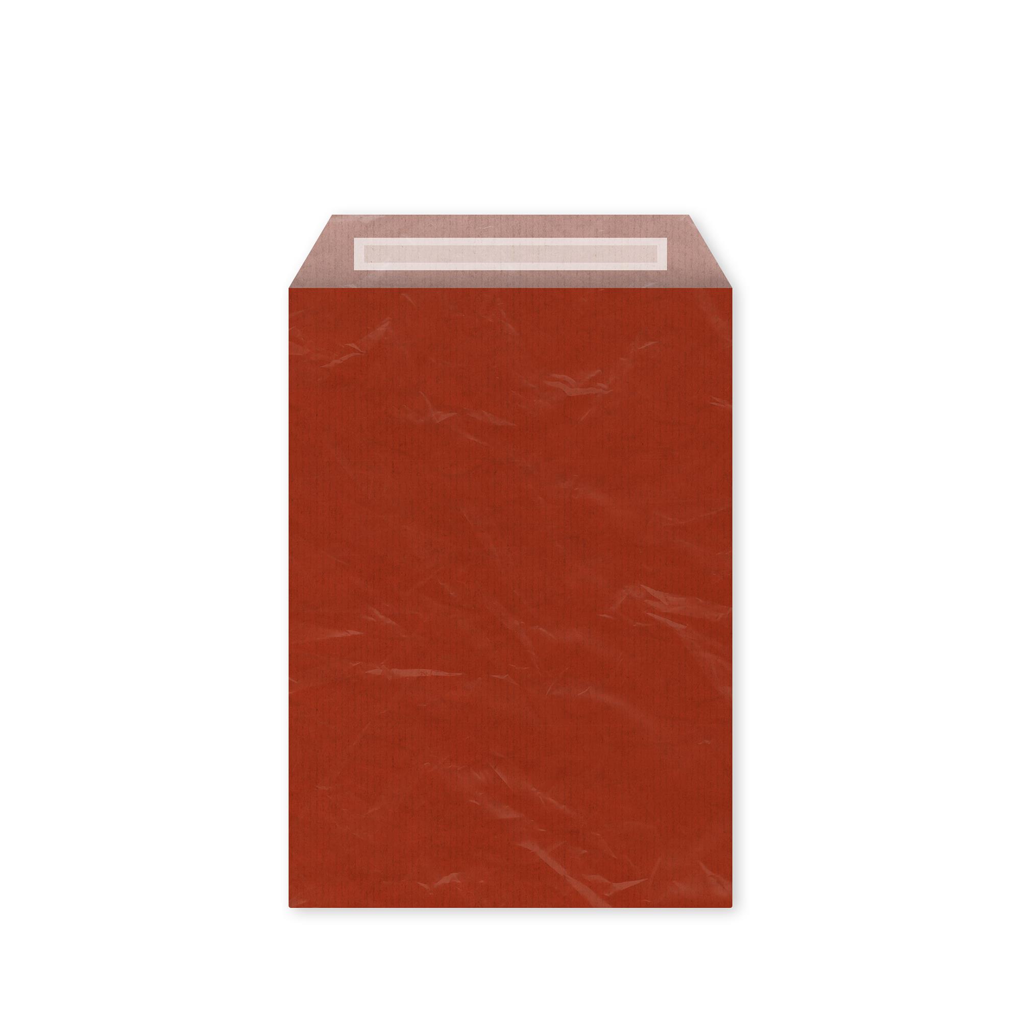 Bantlı Hediye Paketi Kağıt Kırmızı 20x6x25,5 cm - 25 Adet