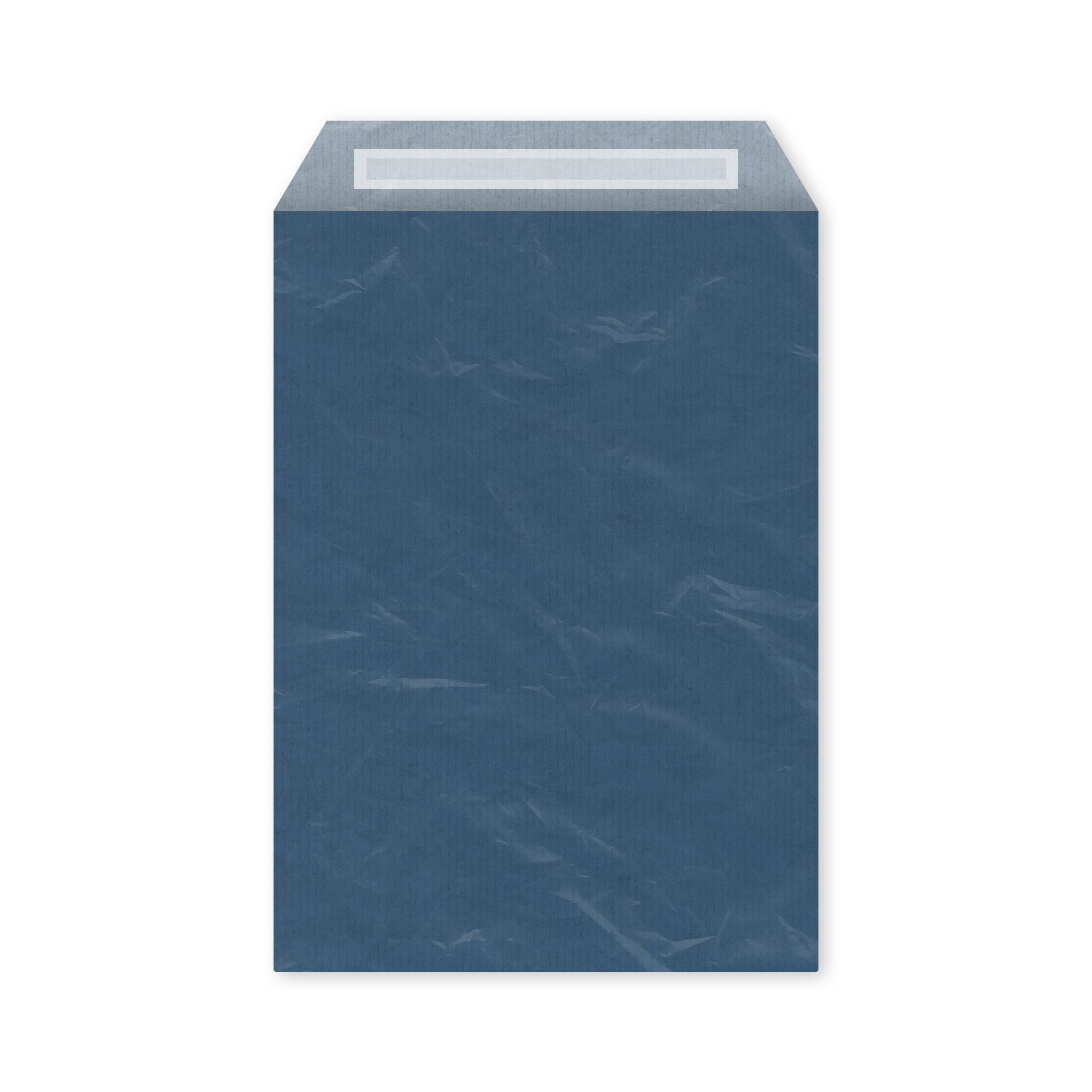 Bantlı Hediye Paketi Kağıt Mavi 30x8x40,5 cm - 25 Adet
