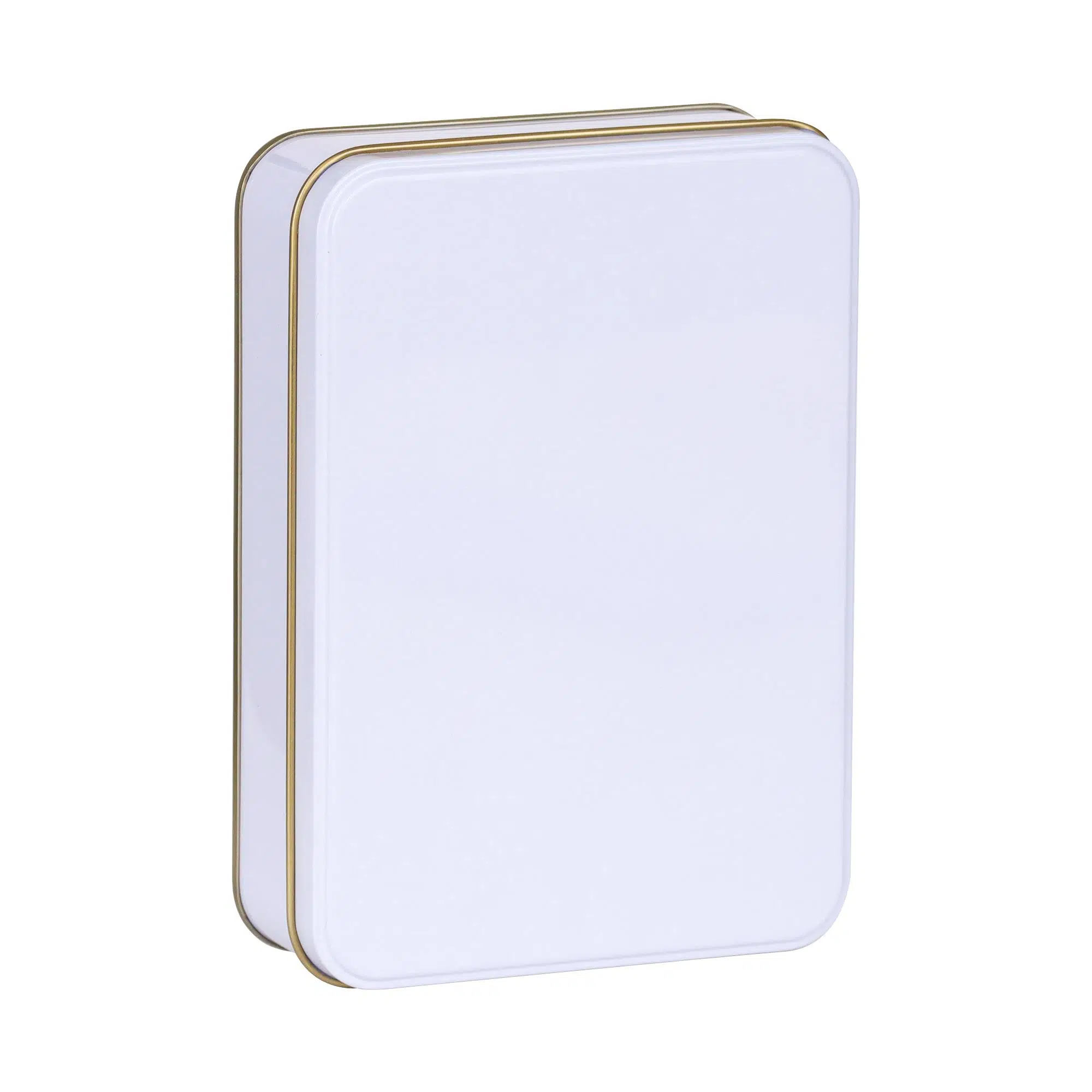 Beyaz Metal Kutu 19x13,5x4,5 cm