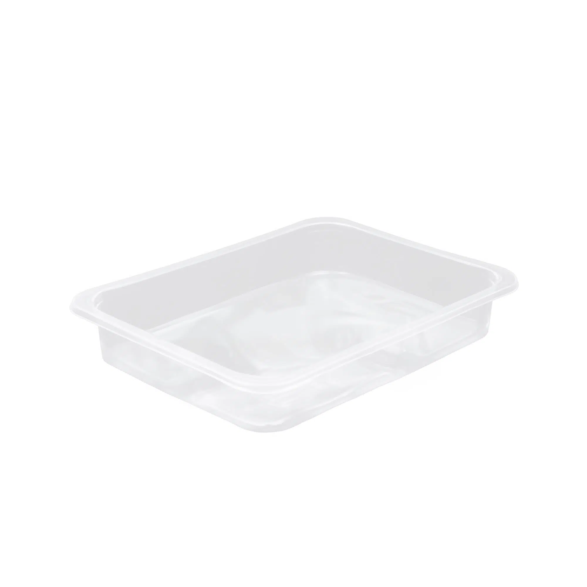 Bölmesiz Film Yapıştırmalı Gıda Kabı - 50 Adet