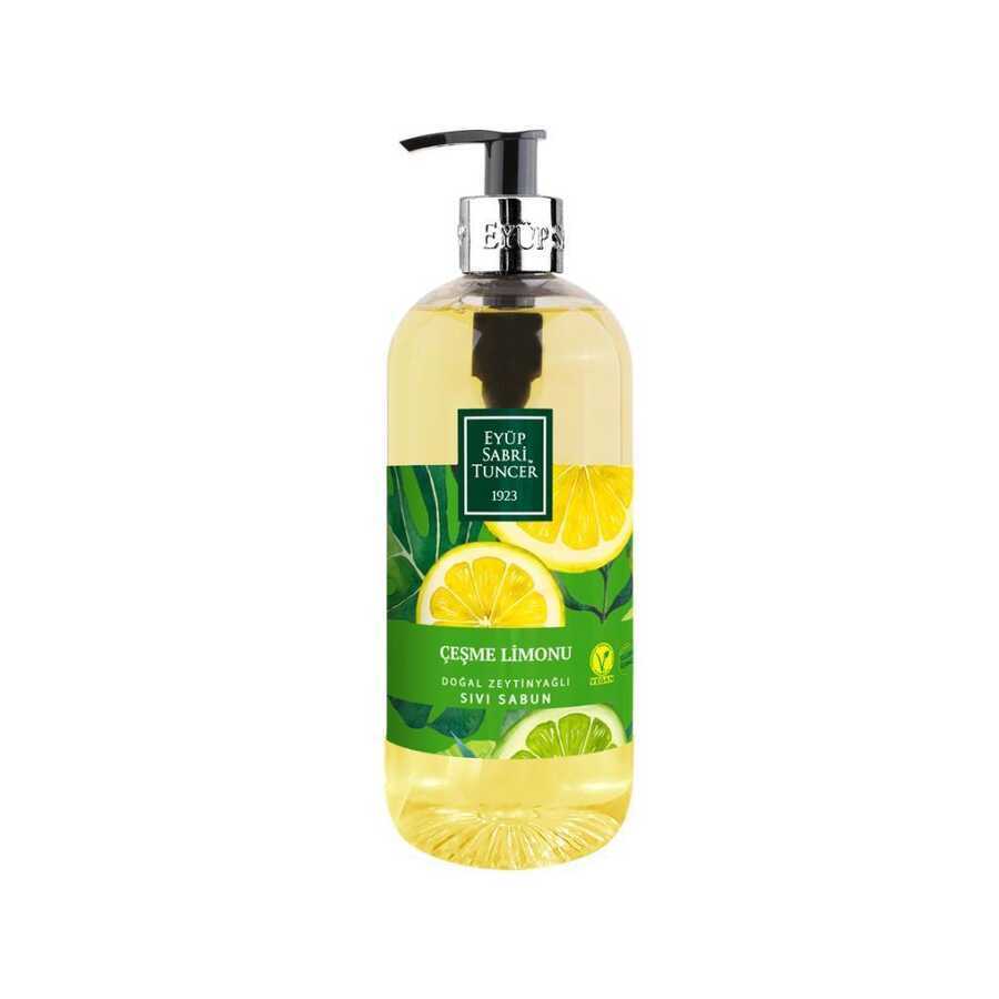 Çeşme Limonu Doğal Zeytinyağlı Sıvı Sabun 500 ml