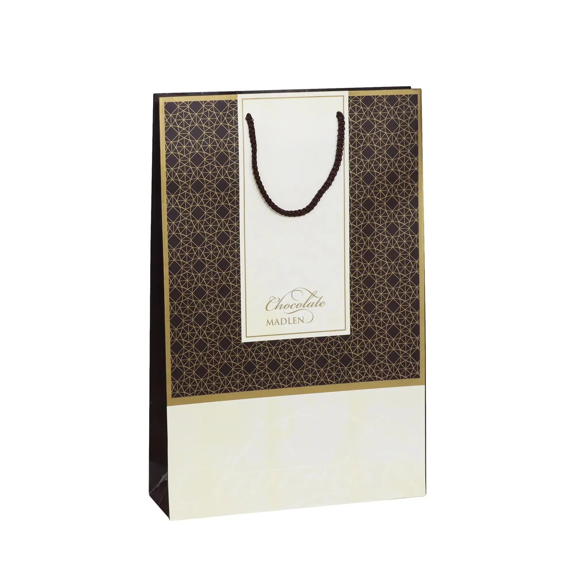 Çikolata Kutusu Çantası Desenli 26x39,5x,8 cm - 5 Adet