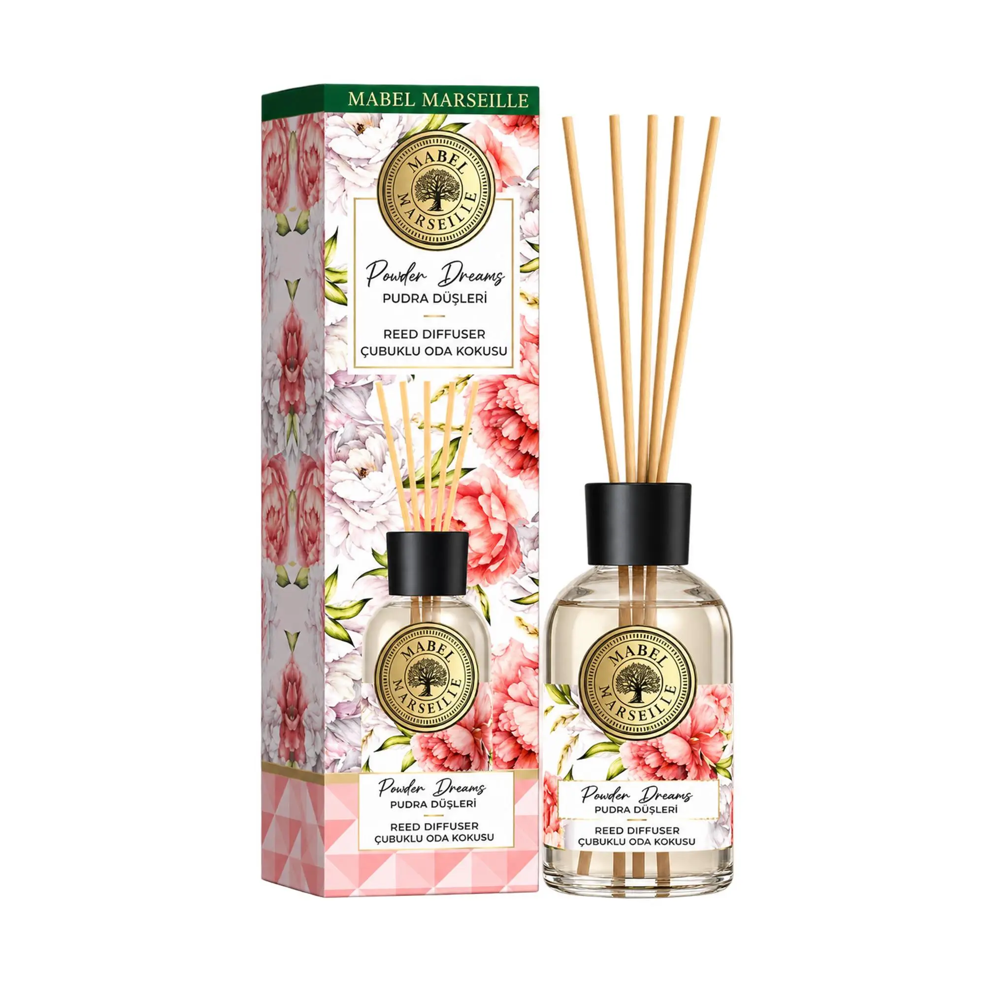 Çubuklu Oda Kokusu Pudra Düşleri - 100 ml