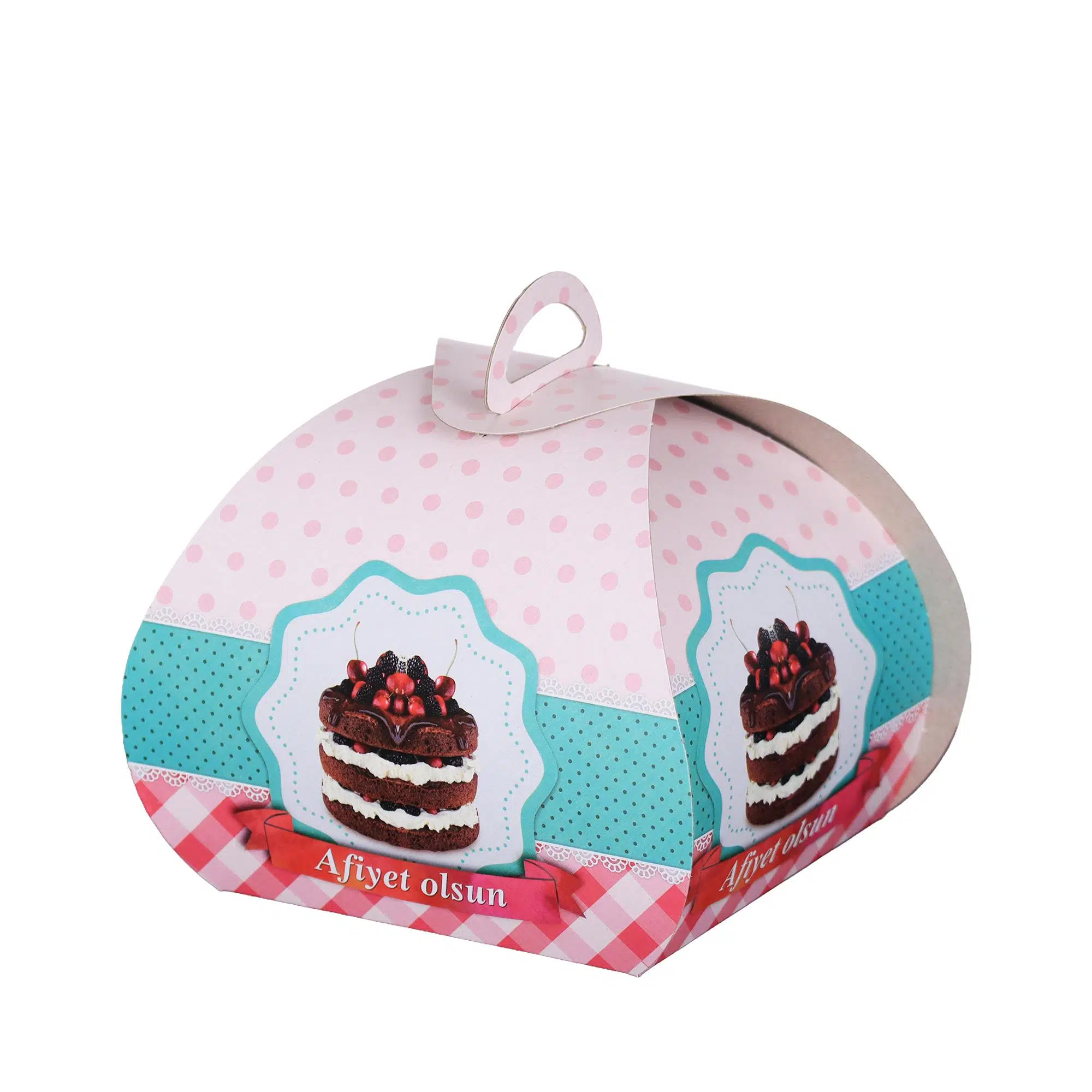 Ekonomik Tekli Pasta Kutusu - 100 Adet