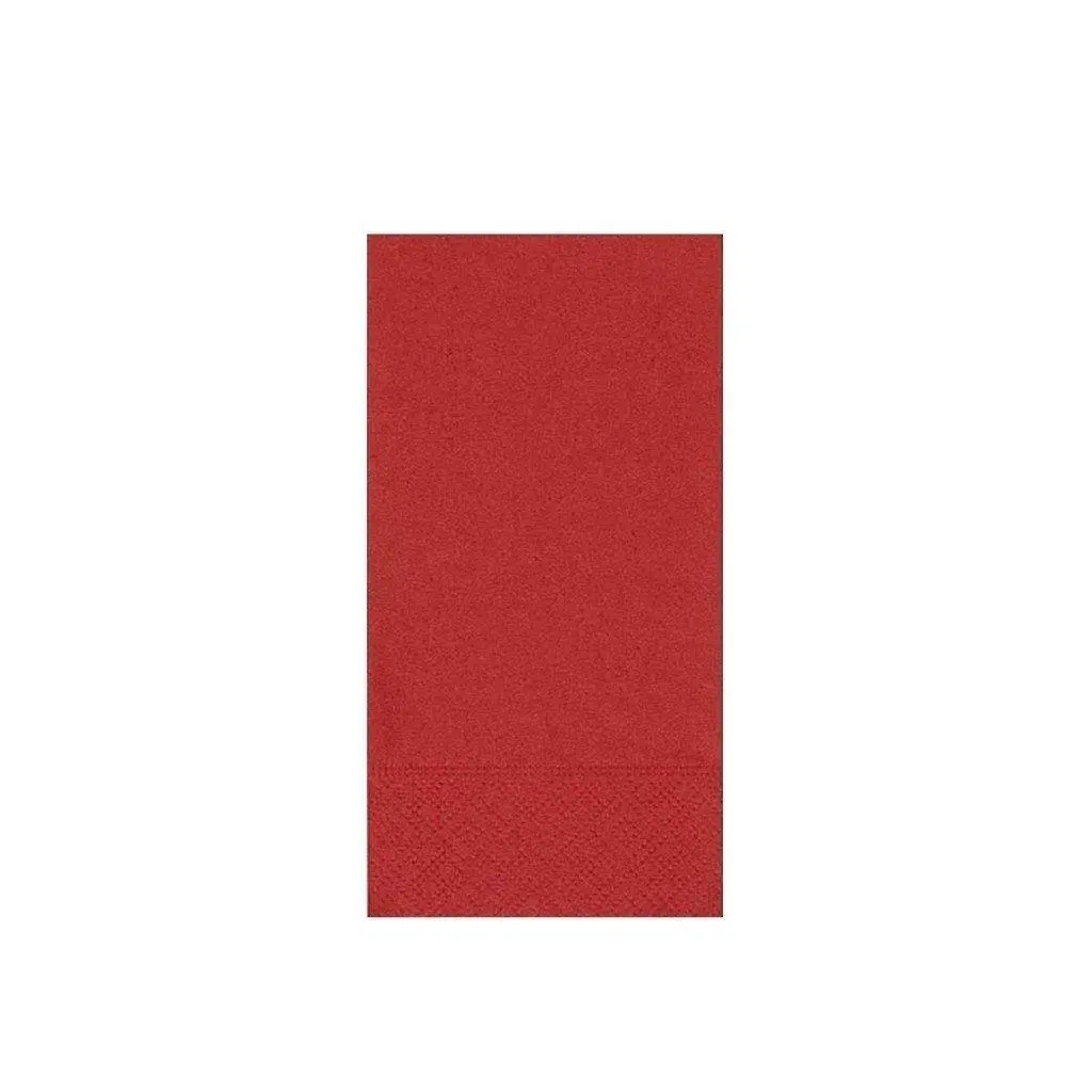 Garson Katlama Kırmızı Peçete 33x33 cm (1/8) - 50 Adet