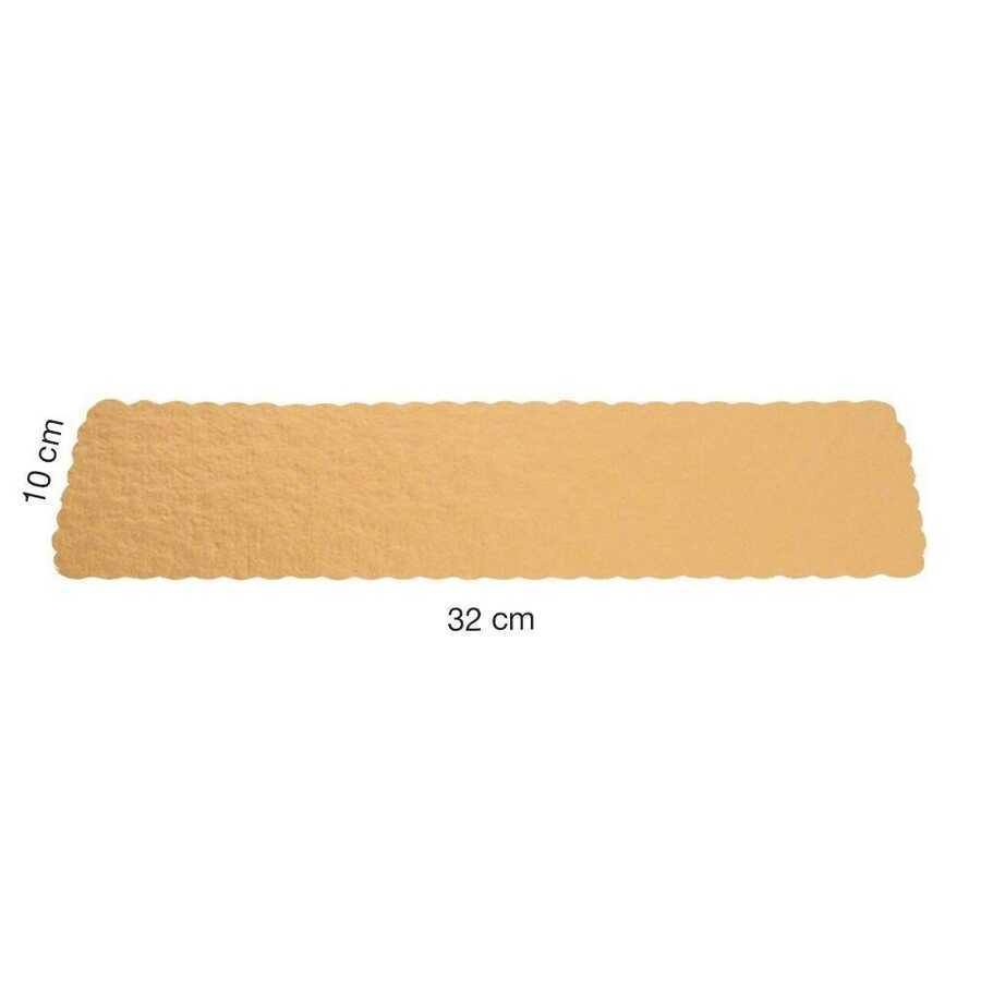Gold Baton Pasta Altı (Kalın) 10x32 cm - 25 Adet