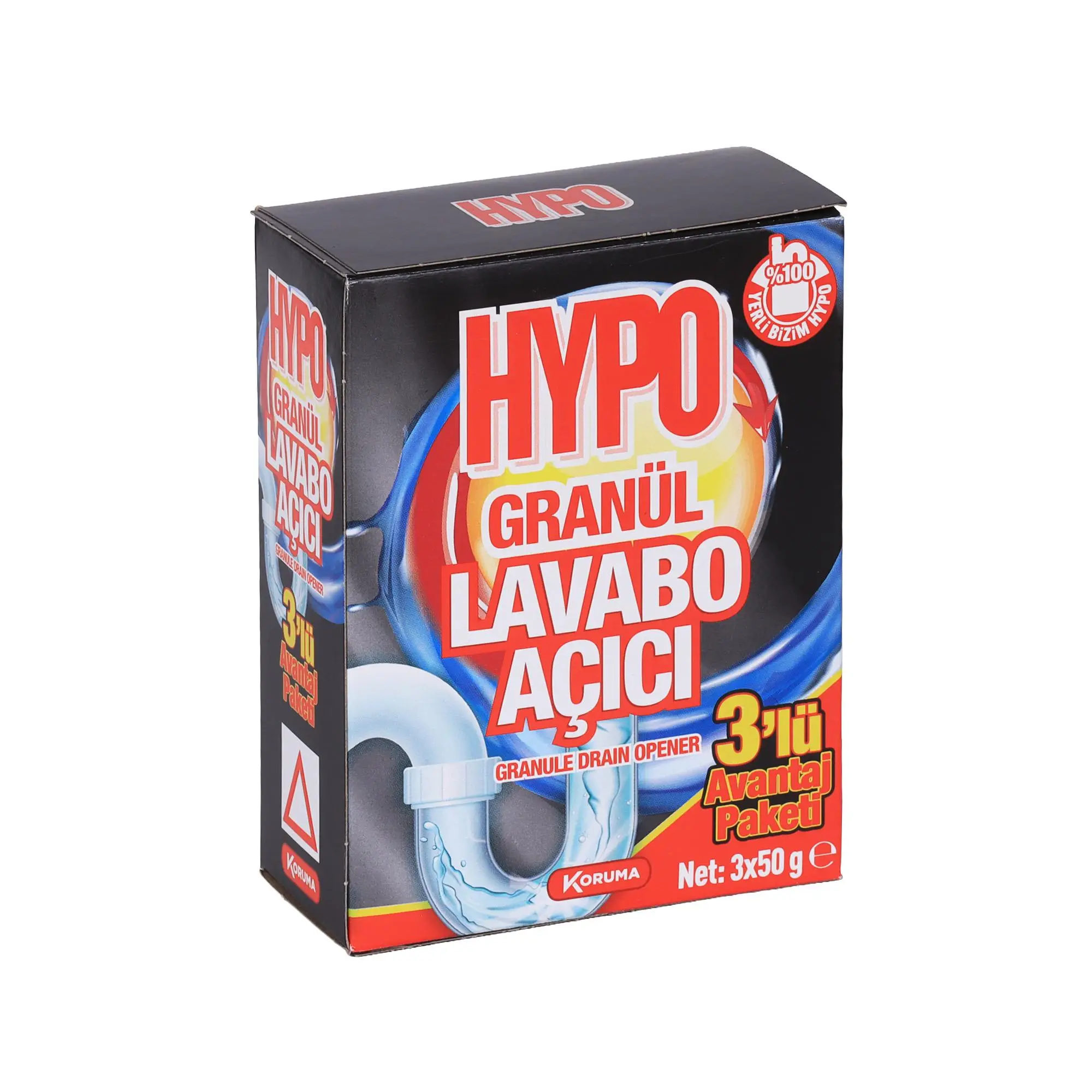 Granül Lavabo Açıcı 3x50 gr
