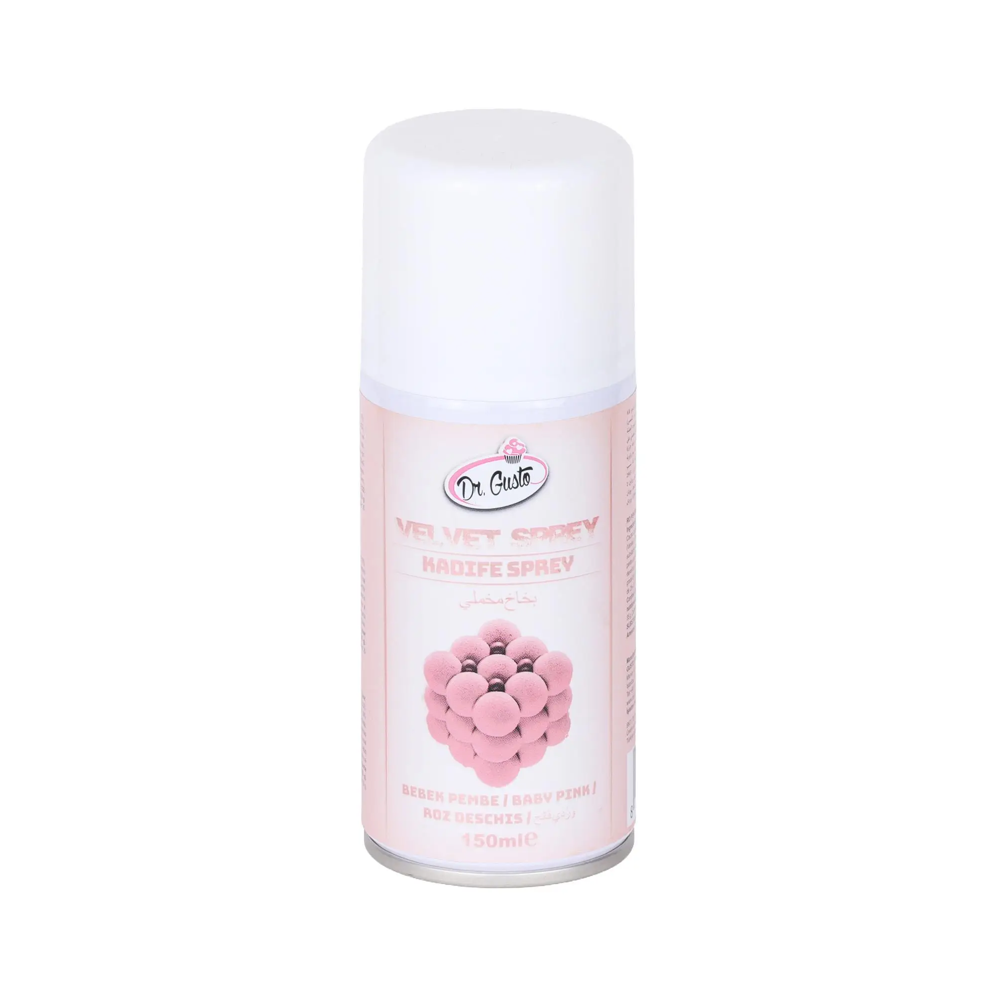 Kadife Sprey Gıda Boyası 150 ml Bebek Pembe