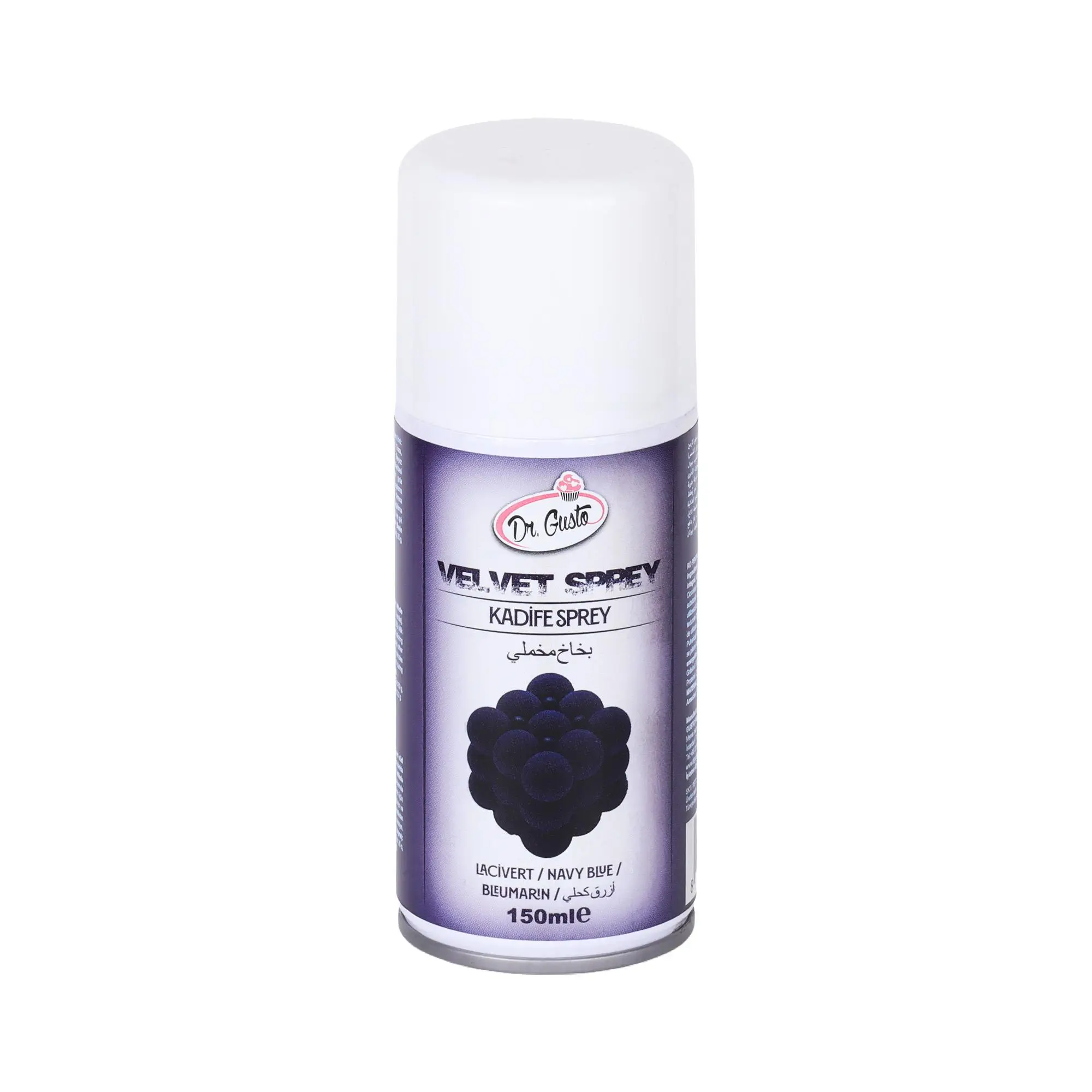 Kadife Sprey Gıda Boyası 150 ml Lacivert