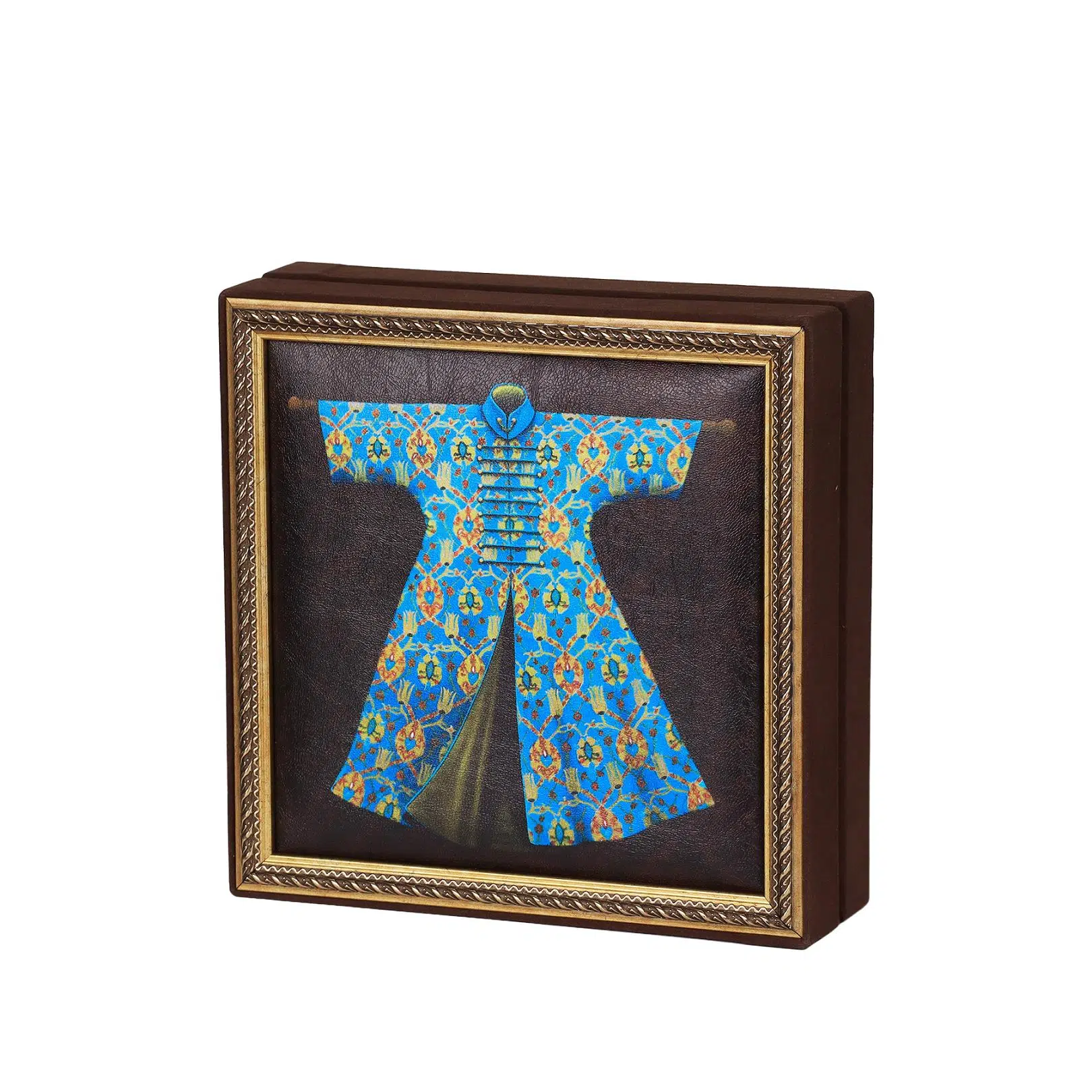 Kaftan Tablo Çikolata Kutusu Takımı 25 Bölmeli 25x25 cm