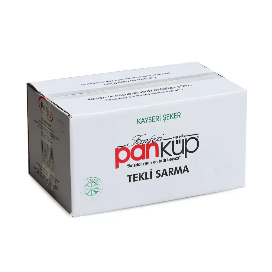 Kağıt Sargılı Küp Şeker 4 kg - 1360 Adet