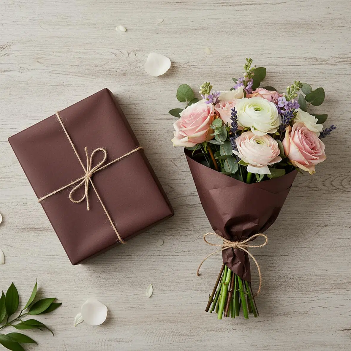 Kahverengi Hediye ve Çiçek Kağıdı 68 cm x 20 mt. Kahverengi Hediye ve Çiçek Kağıdı 68 cm x 20 mt.