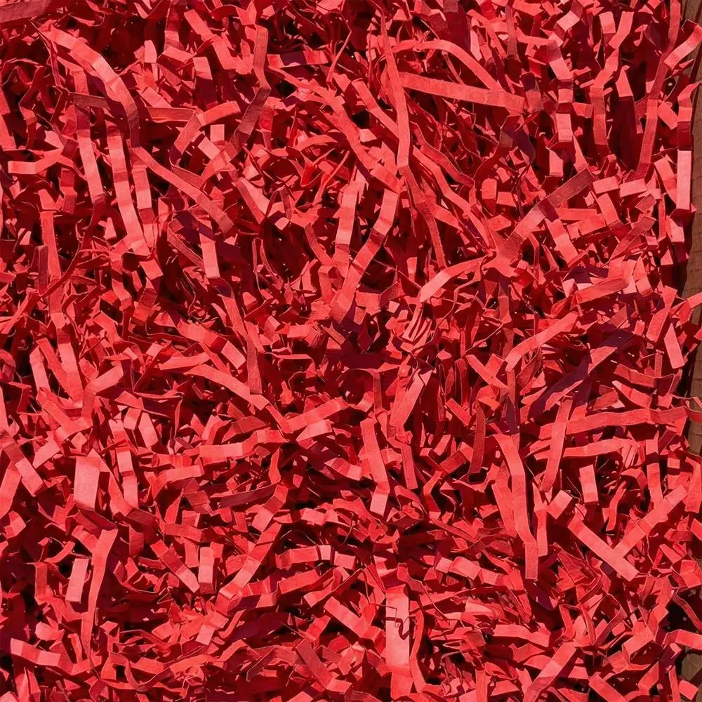 Kırpık Kağıt Kırmızı - 1 kg