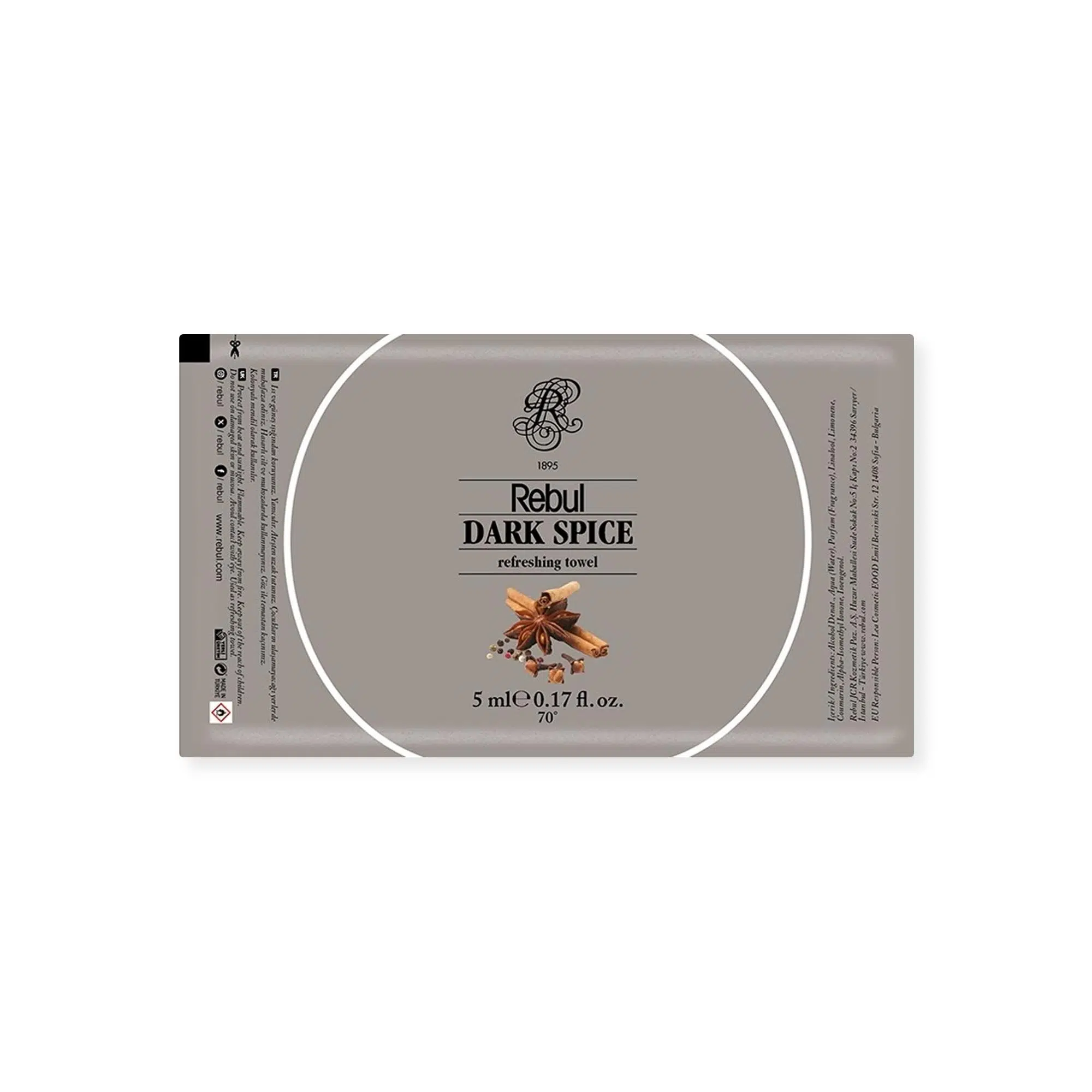 Kolonyalı Mendil Dark Spice (Lavanta) Alkollü - 50 Adet