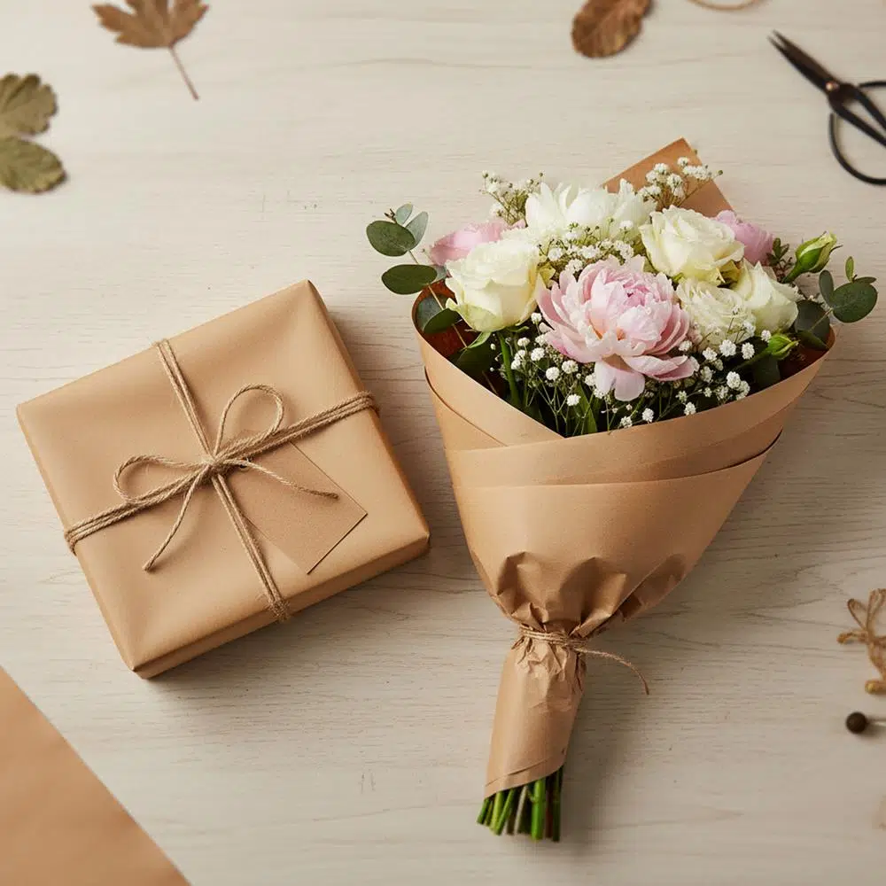 Kraft Hediye ve Çiçek Kağıdı 68 cm x 20 mt.