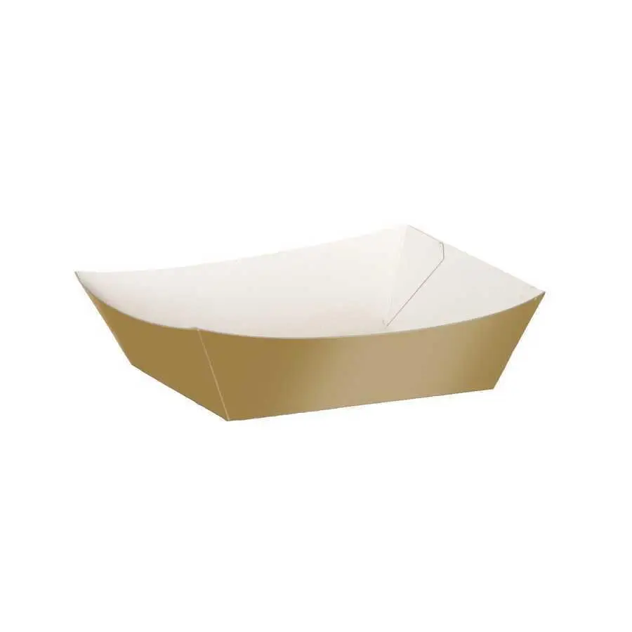 Kraft Kayık Tabak 7x10,5x4 cm - 250 Adet