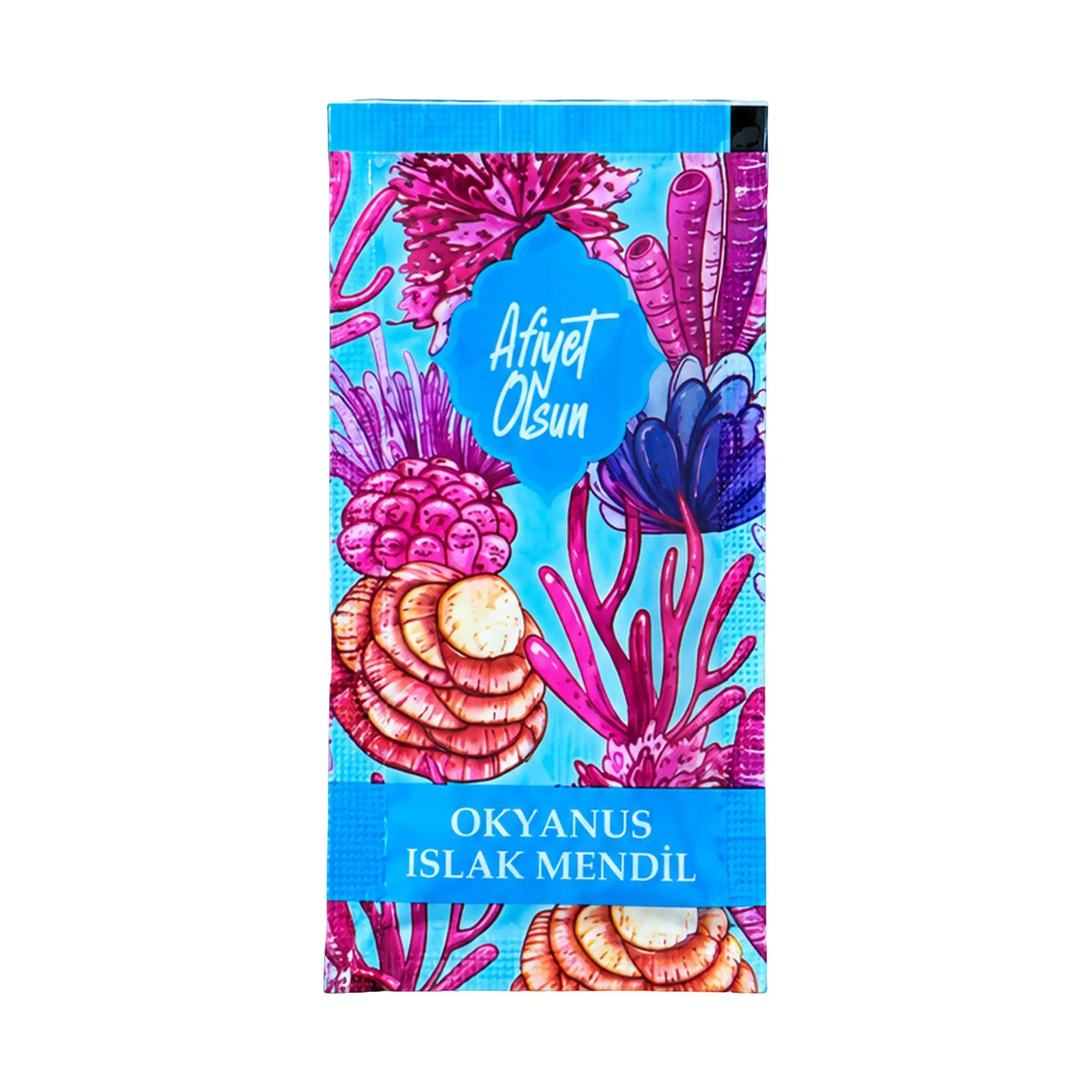 Lüks Hijyenik Mendil Okyanus 5x10 cm - 500 Adet