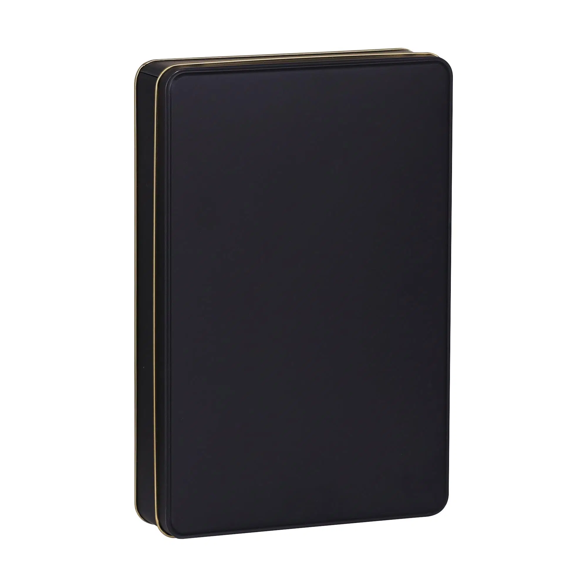 Mat Siyah Metal Kutu 26,5x17,5x4,5 cm