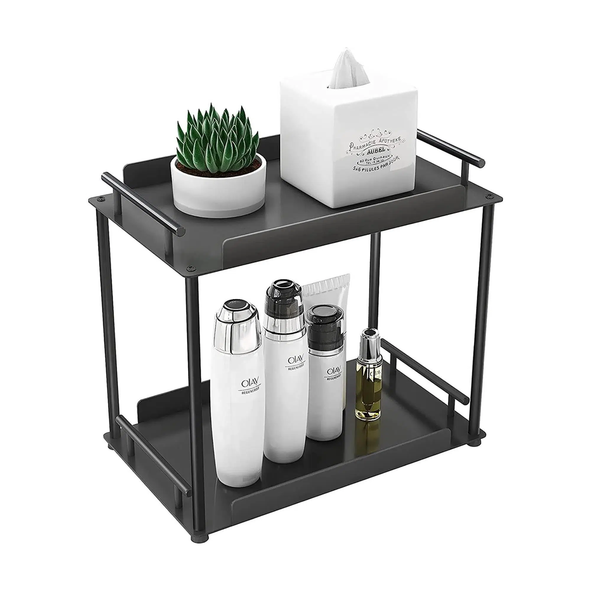 Metal 2 Katlı Çok Amaçlı Organizer Metal 2 Katlı Çok Amaçlı Organizer