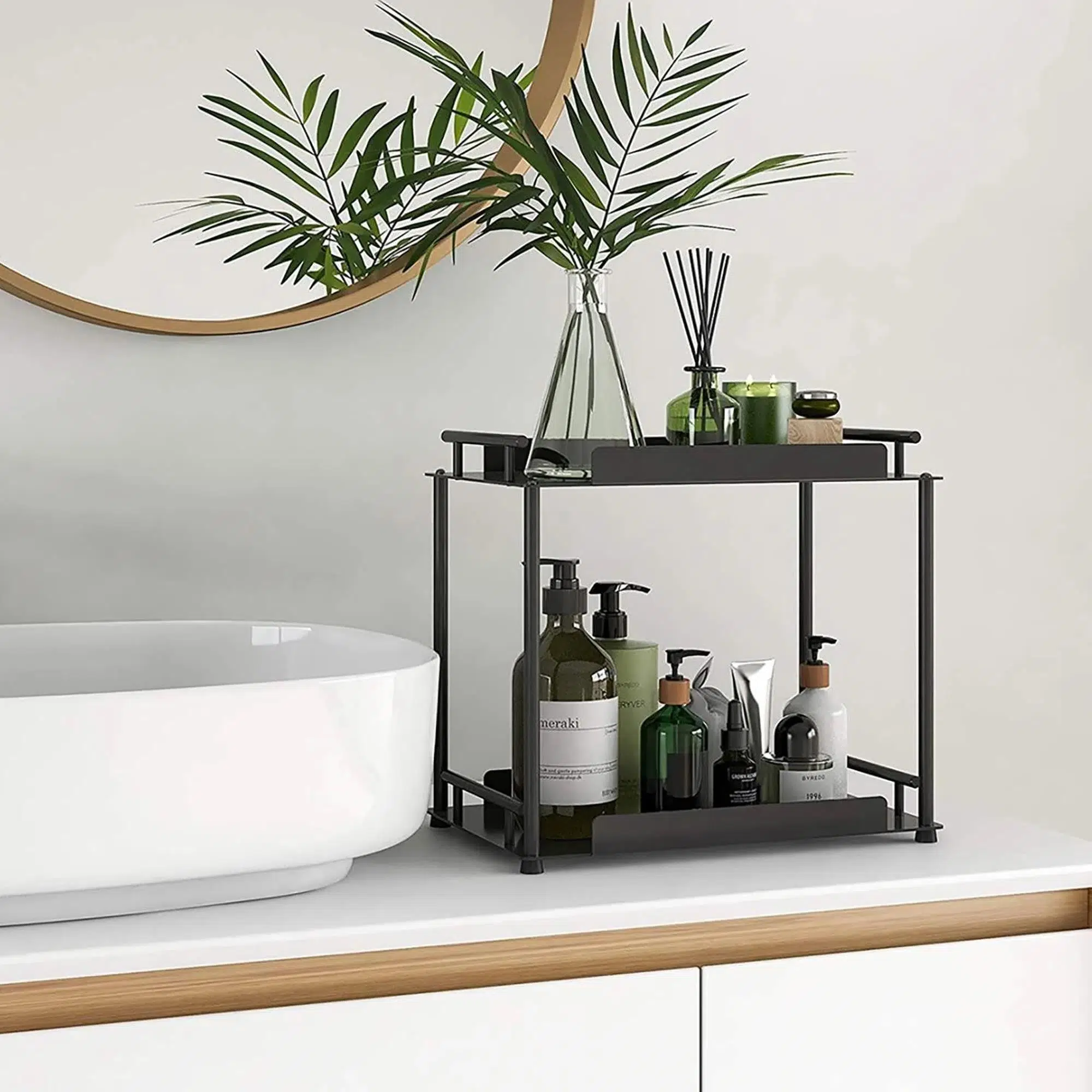 Metal 2 Katlı Çok Amaçlı Organizer Metal 2 Katlı Çok Amaçlı Organizer