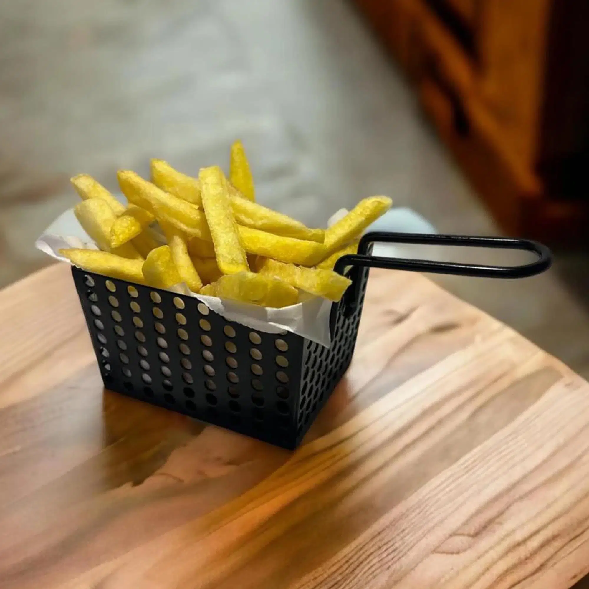 Metal Mini Patates Cips Sepeti Metal Mini Patates Cips Sepeti