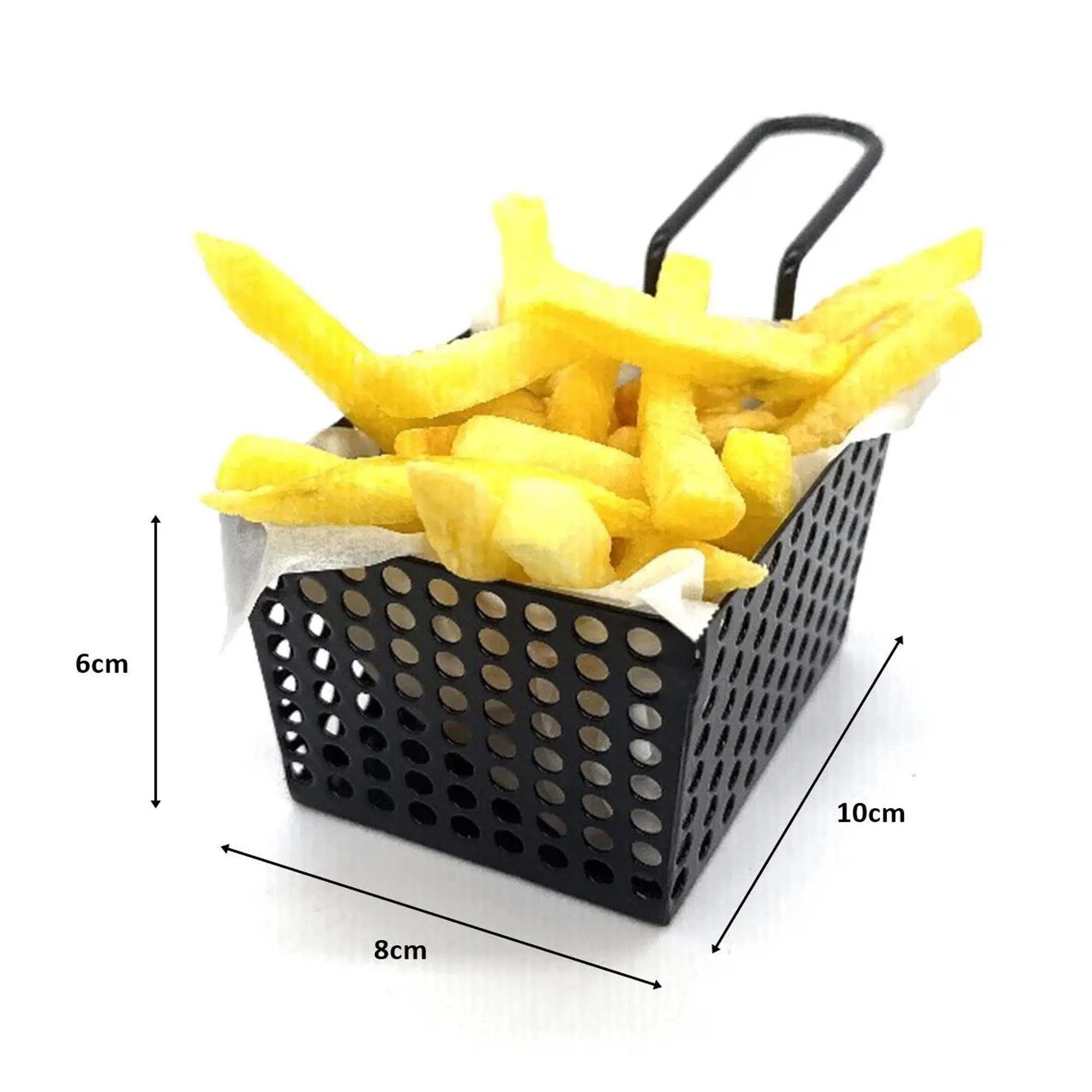 Metal Mini Patates Cips Sepeti Metal Mini Patates Cips Sepeti