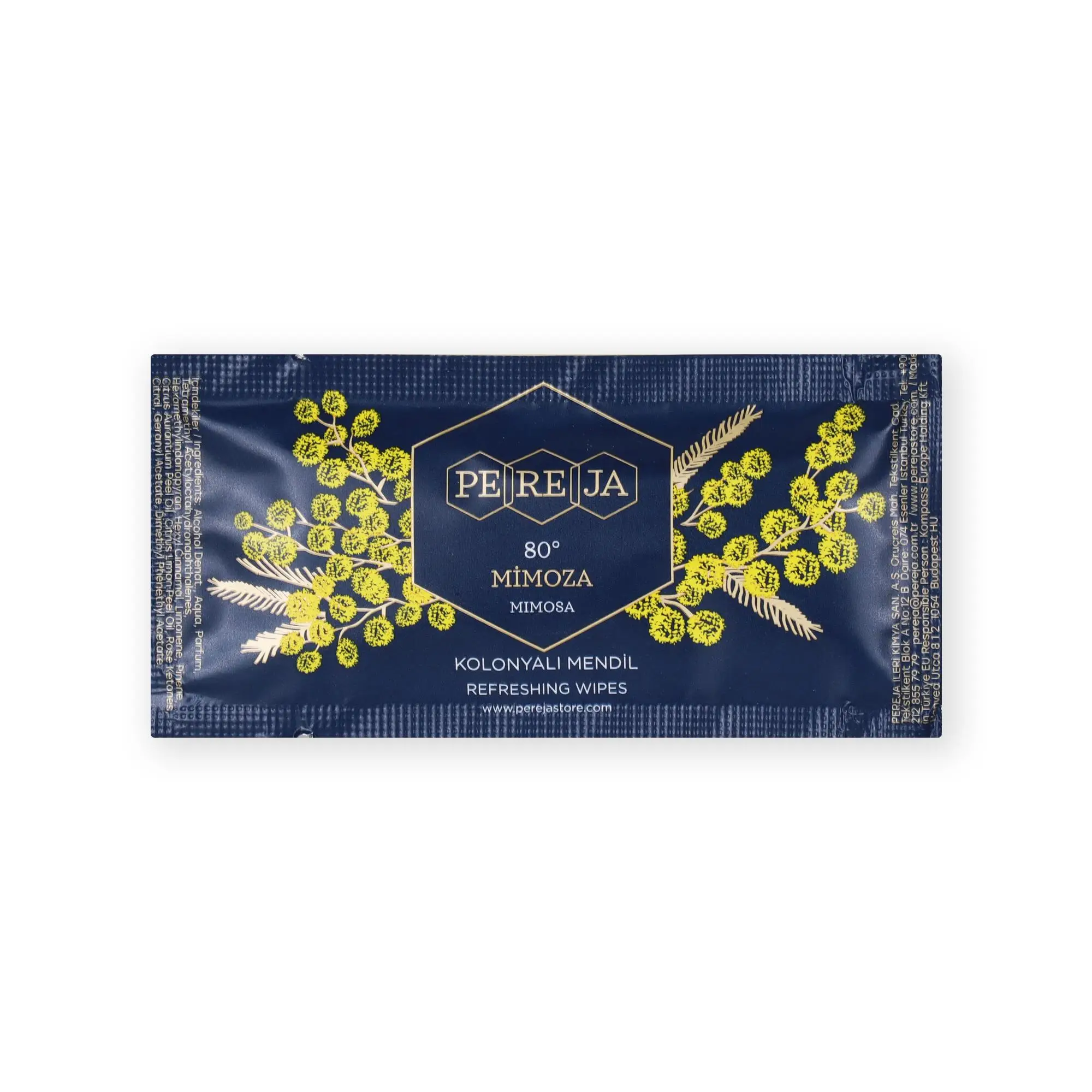 Mimoza Kolonyalı Mendil 5x10 cm - 150 Adet