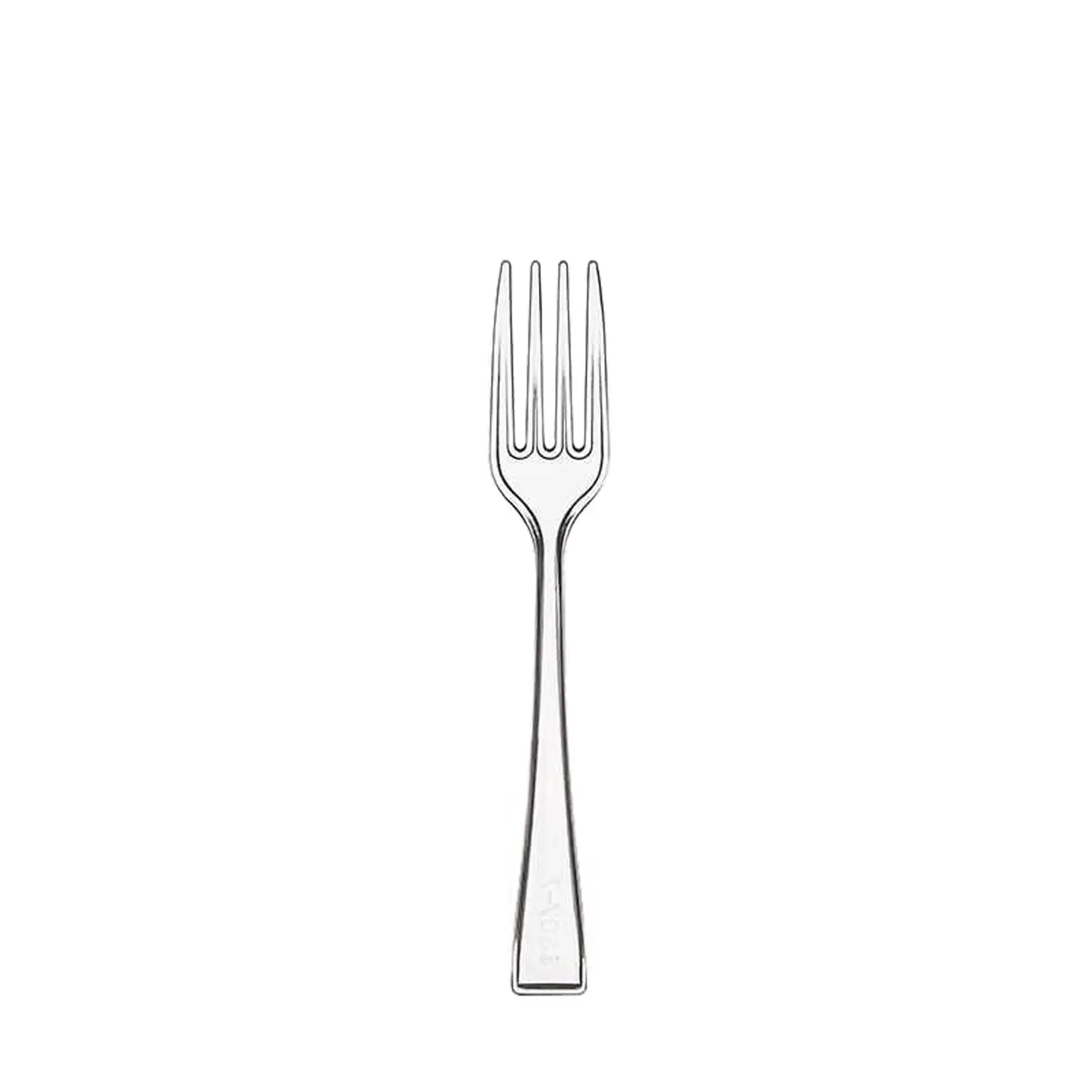 Mini Kokteyl Çatalı Şeffaf 9,5 cm - 250 Adet