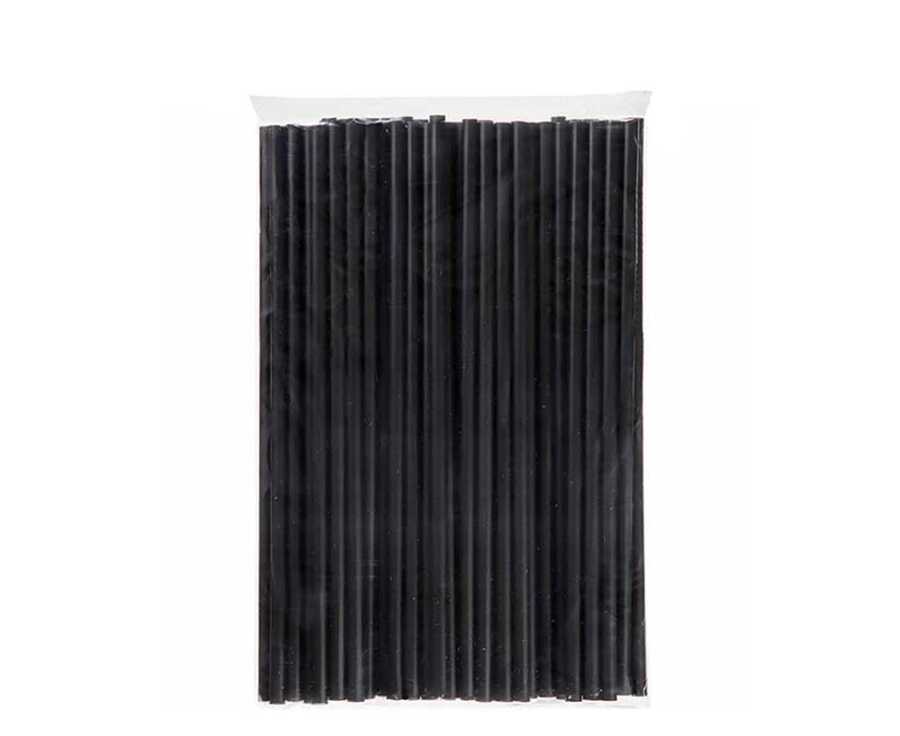 Plastik Frozen Pipet Siyah - 100 Adet
