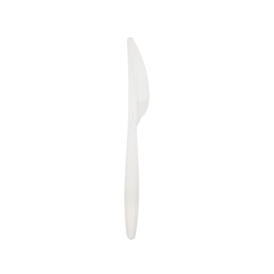 Plastik Lüks Şeffaf Bıçak - 50 Adet