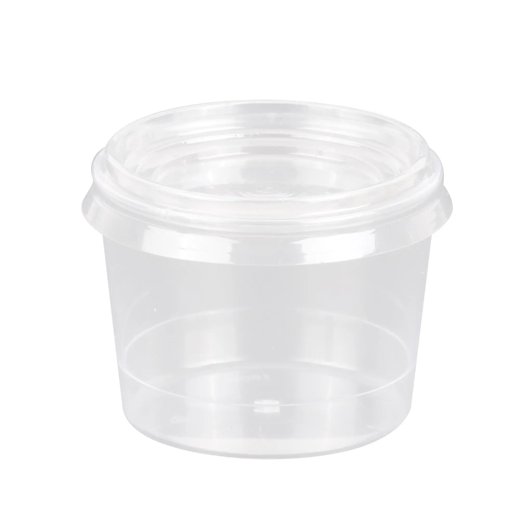 Plastik Tatlı Kabı Kapağı 180 cc - 60 Adet