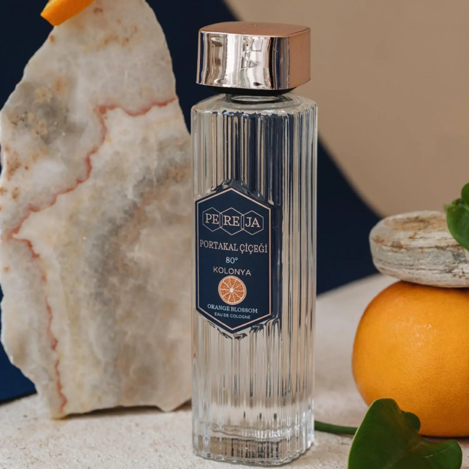 Portakal Çiçeği 250 ml Cam Şişe Kolonya 80°