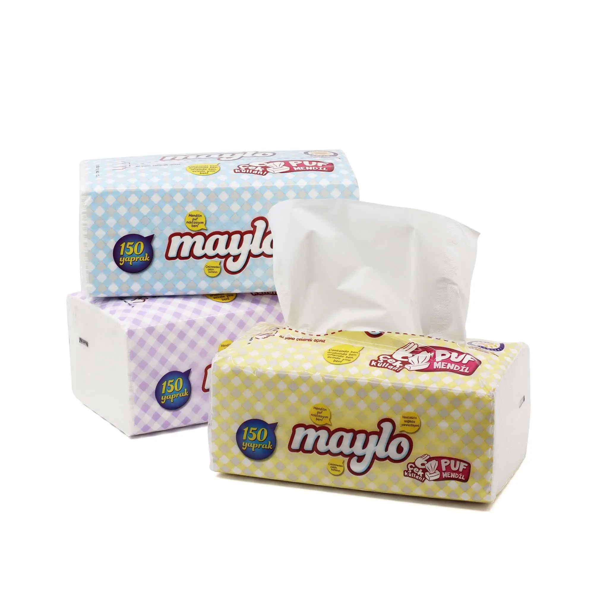 Puf Mendil - 150 Adet