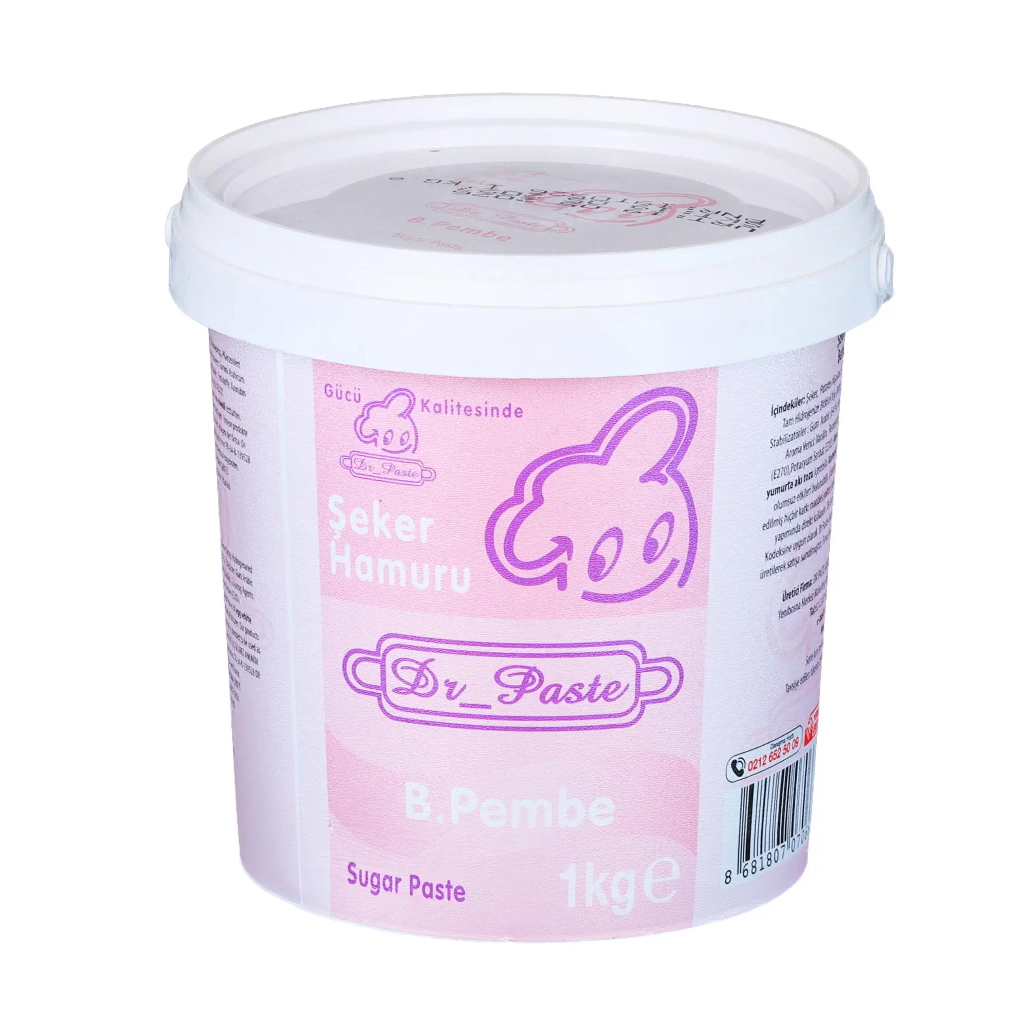 Şeker Hamuru Bebek Pembe 1 kg
