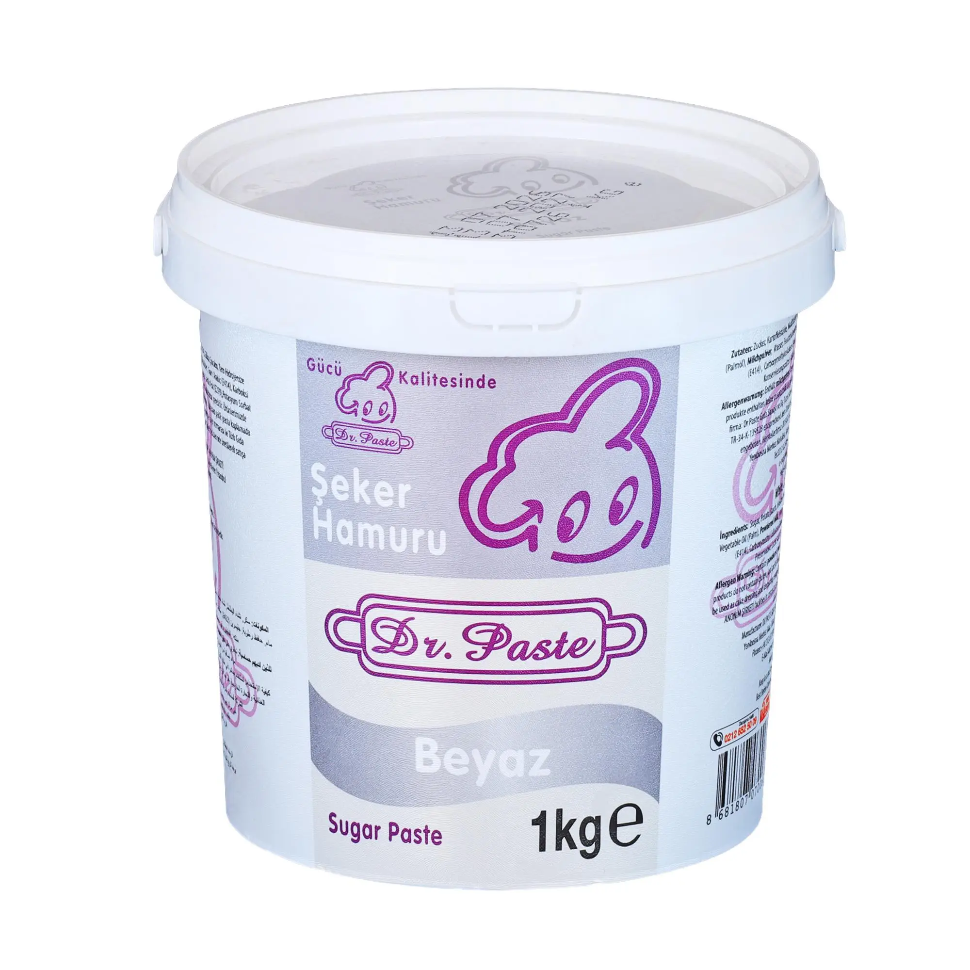 Şeker Hamuru Beyaz 1 kg