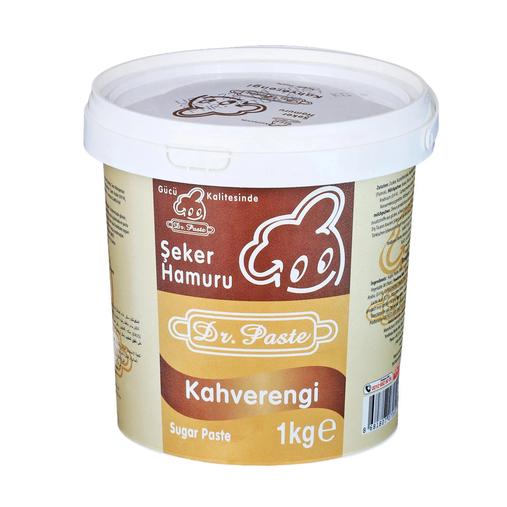 Şeker Hamuru Kahverengi 1 kg
