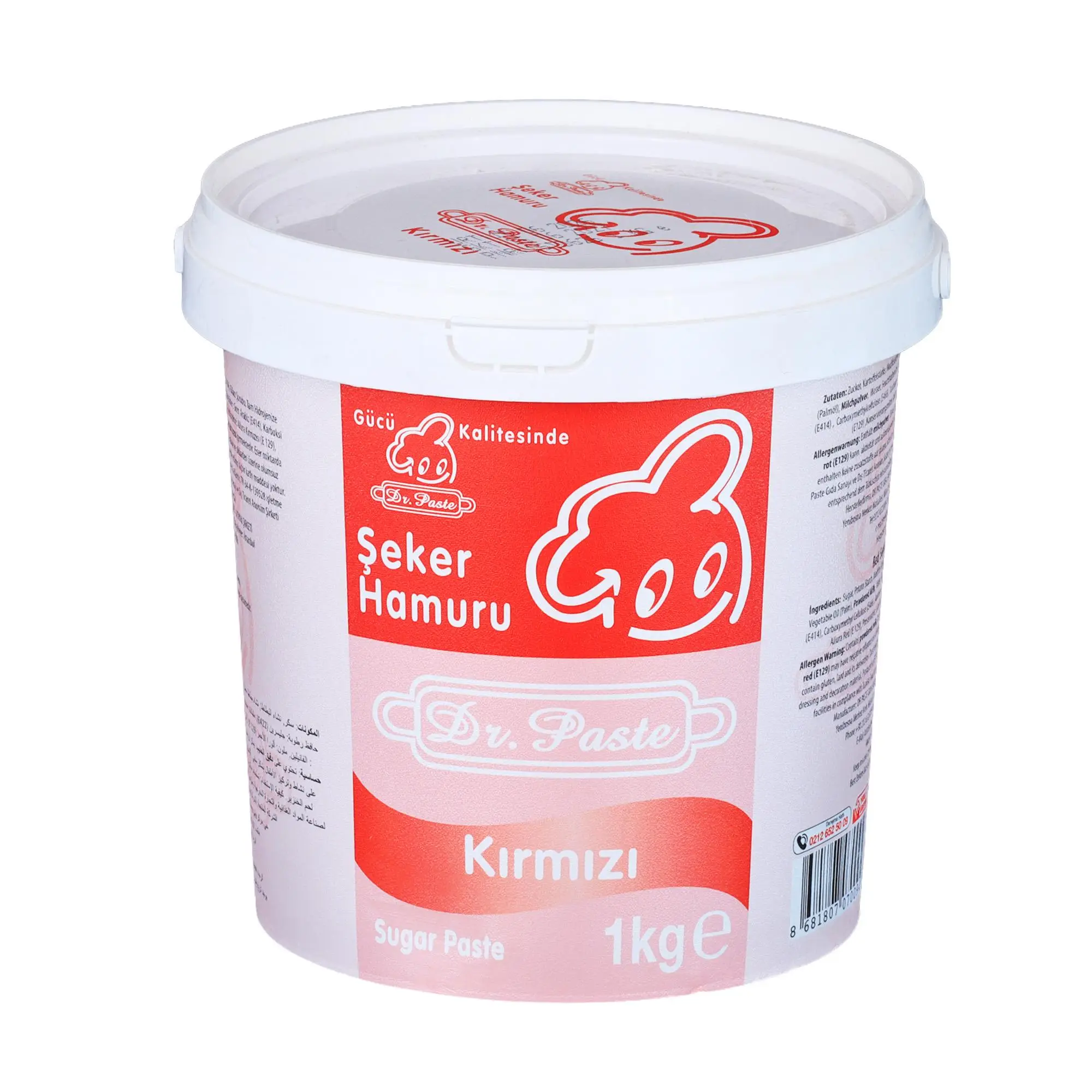 Şeker Hamuru Kırmızı 1 kg
