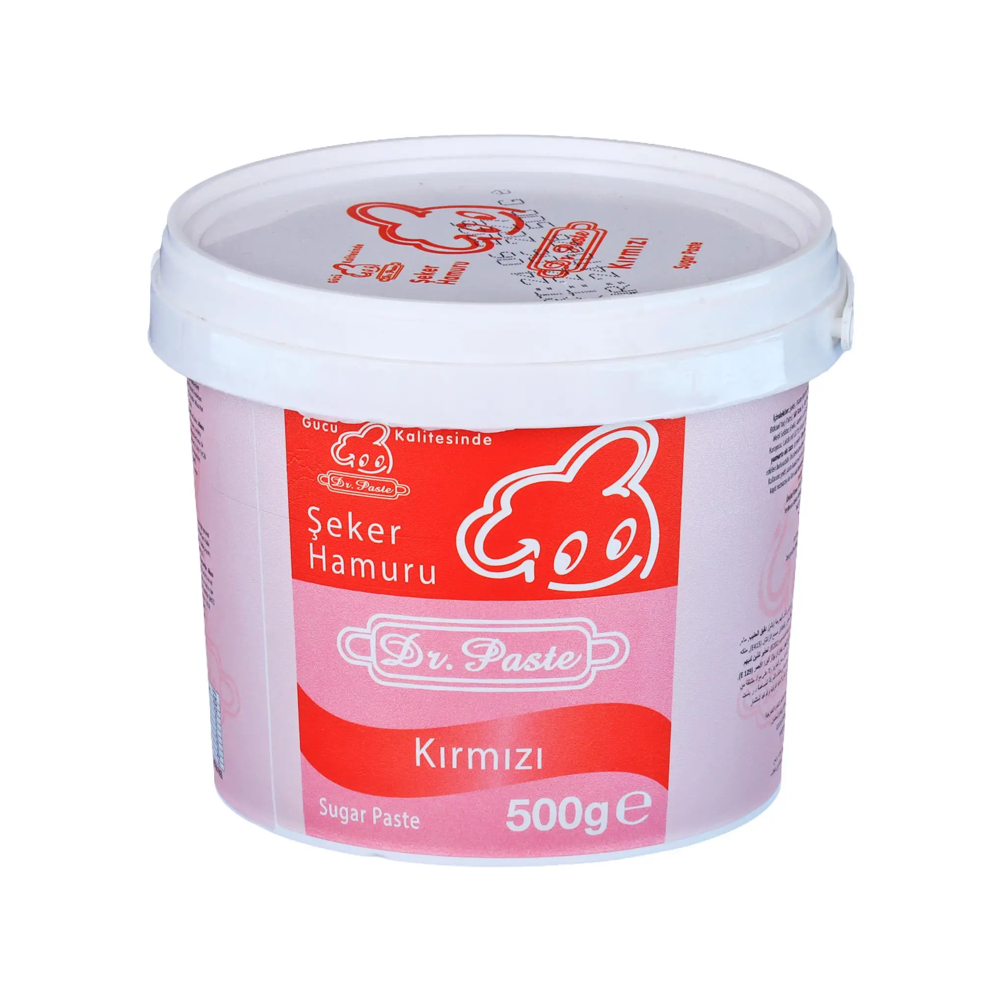 Şeker Hamuru Kırmızı 500 gr