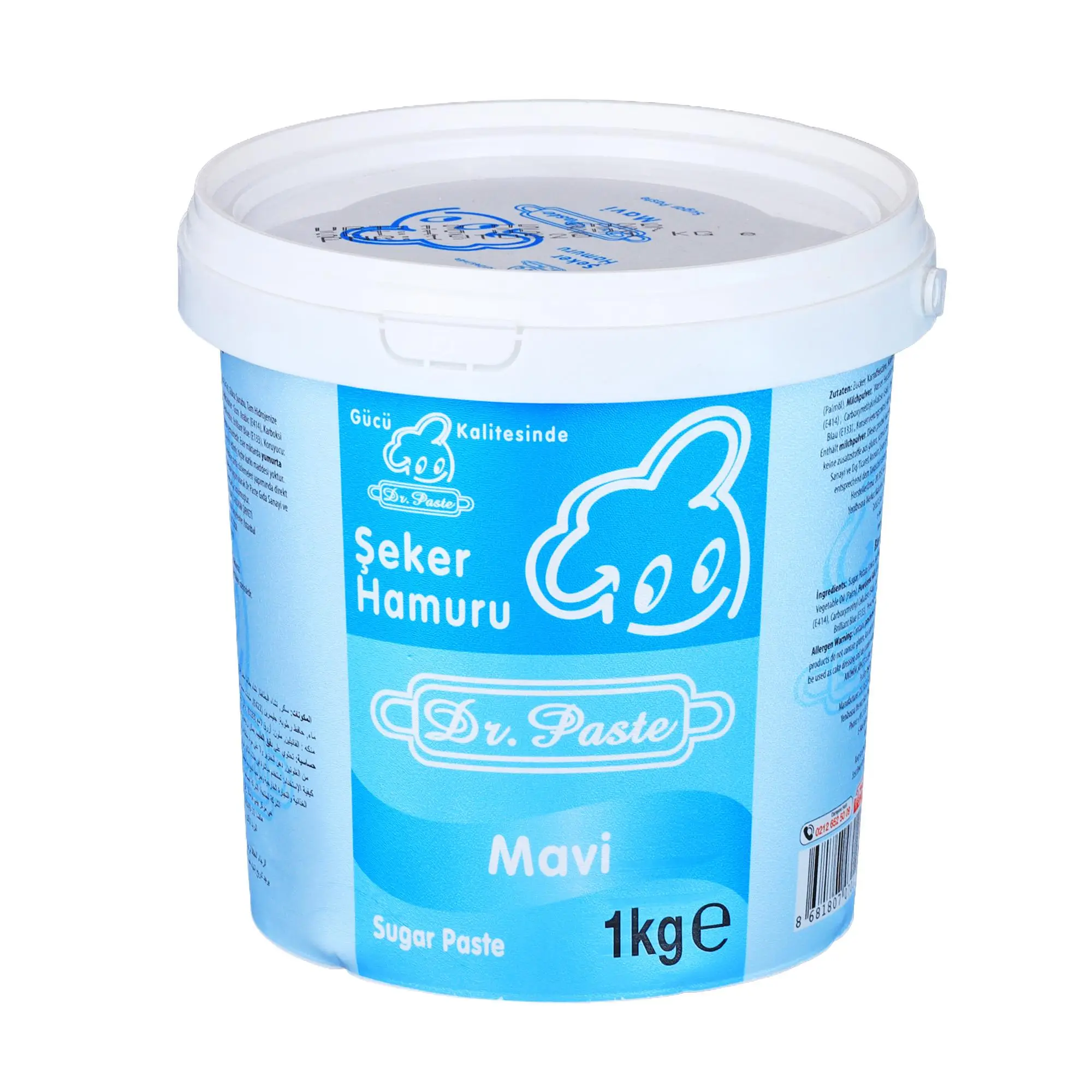 Şeker Hamuru Mavi 1 kg