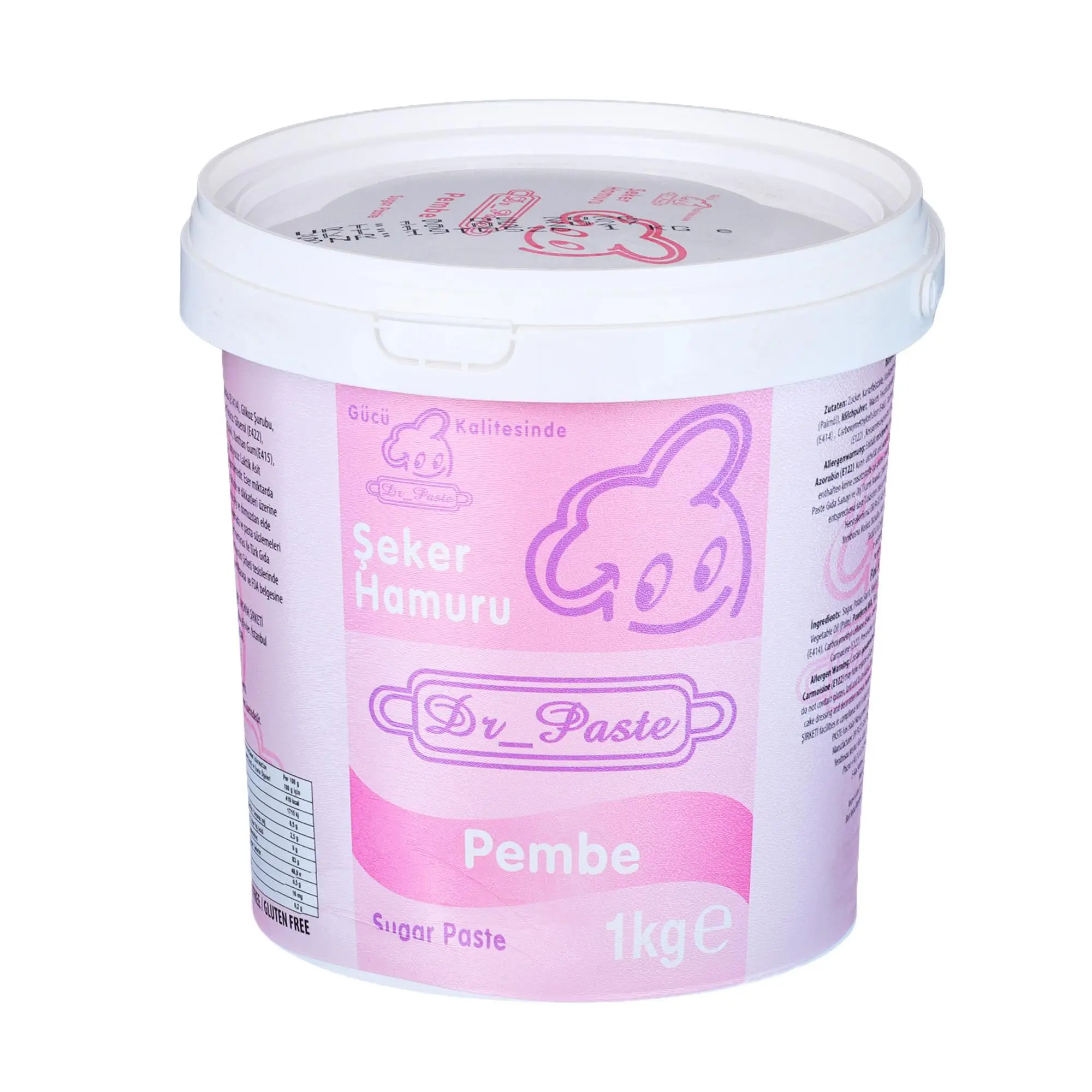 Şeker Hamuru Pembe 1 kg