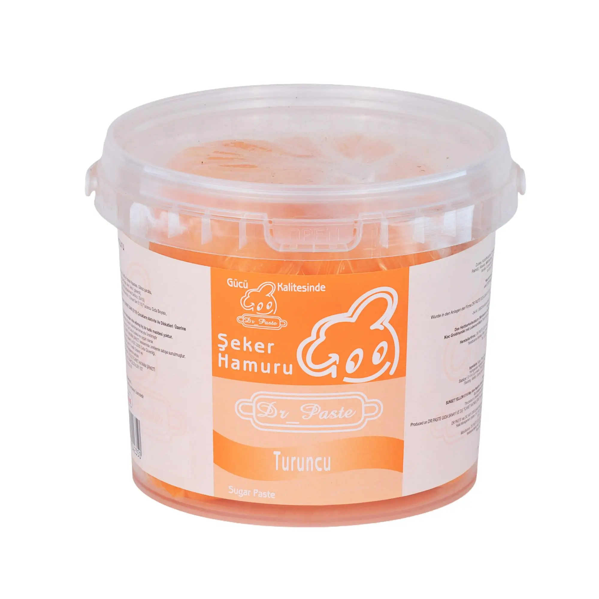 Şeker Hamuru Turuncu 500 gr