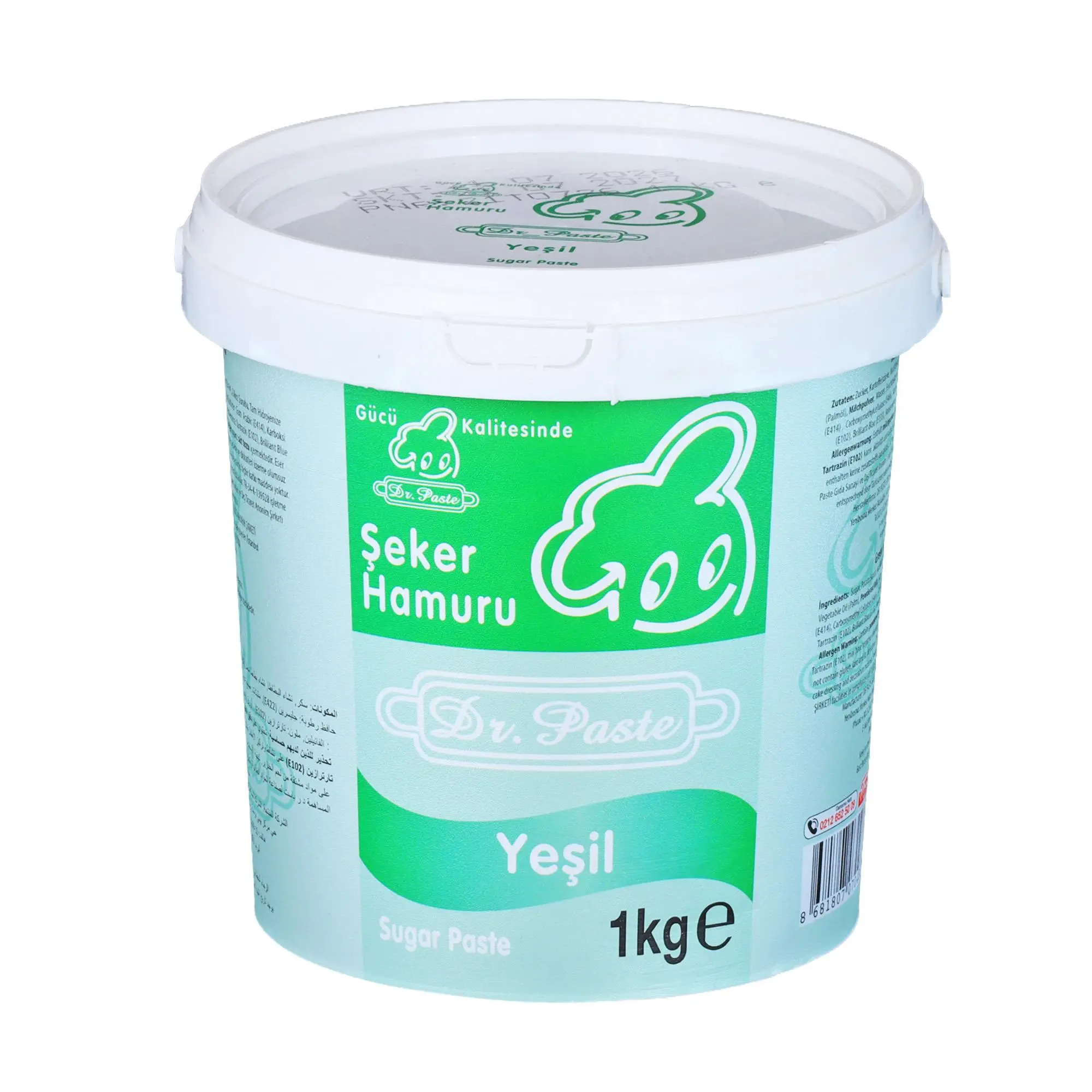 Şeker Hamuru Yeşil 1 kg