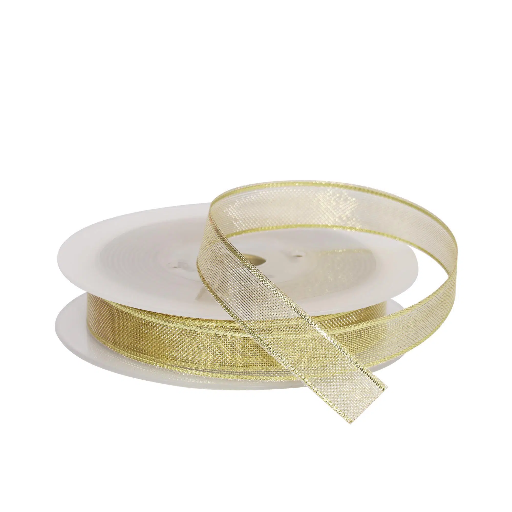Sim Şifon Gold Kurdele 10 mm - 25 mt