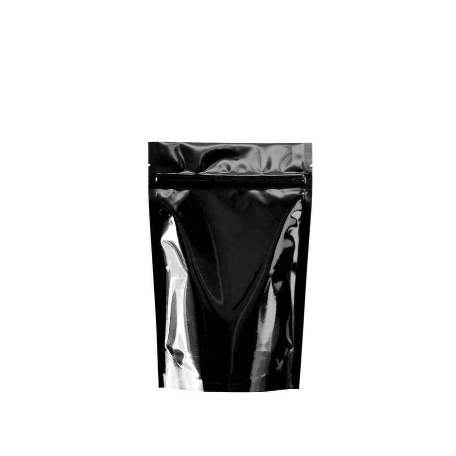 Siyah Alüminyum Doypack 13x22,5 cm - 100 Adet