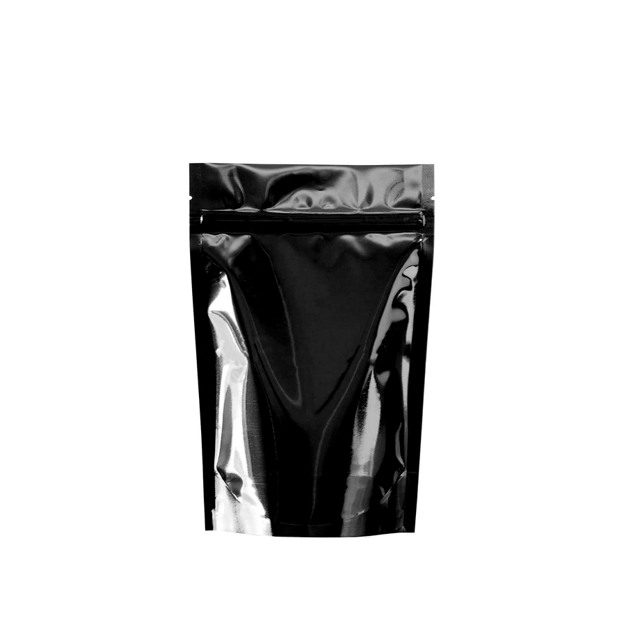 Siyah Alüminyum Doypack 16x27 cm - 100 Adet