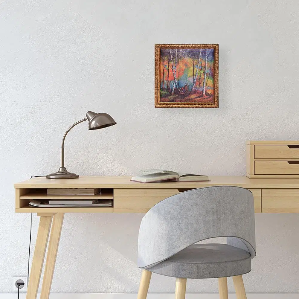 Sonbahar Orman Tablo Çikolata Kutusu Takımı 25 Bölmeli 25x25 cm Sonbahar Orman Tablo Çikolata Kutusu Takımı 25 Bölmeli 25x25 cm